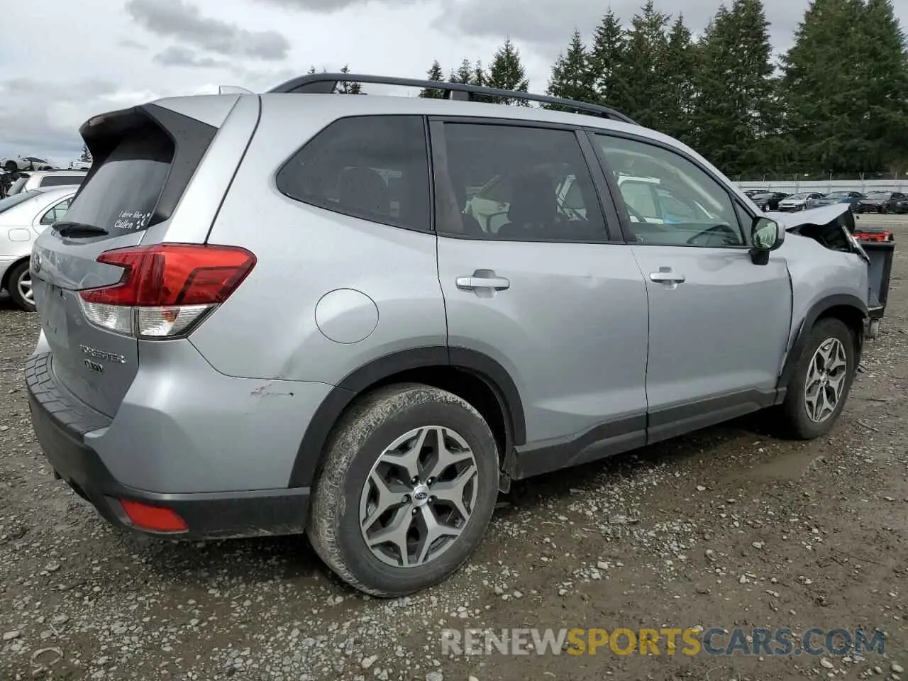 3 Photograph of a damaged car JF2SKAEC2KH464604 SUBARU FORESTER 2019