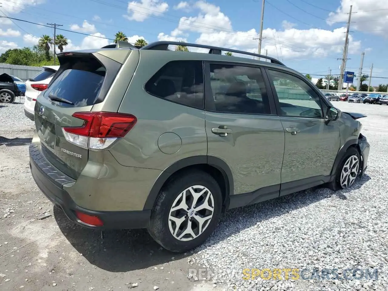3 Photograph of a damaged car JF2SKAEC3KH406436 SUBARU FORESTER 2019