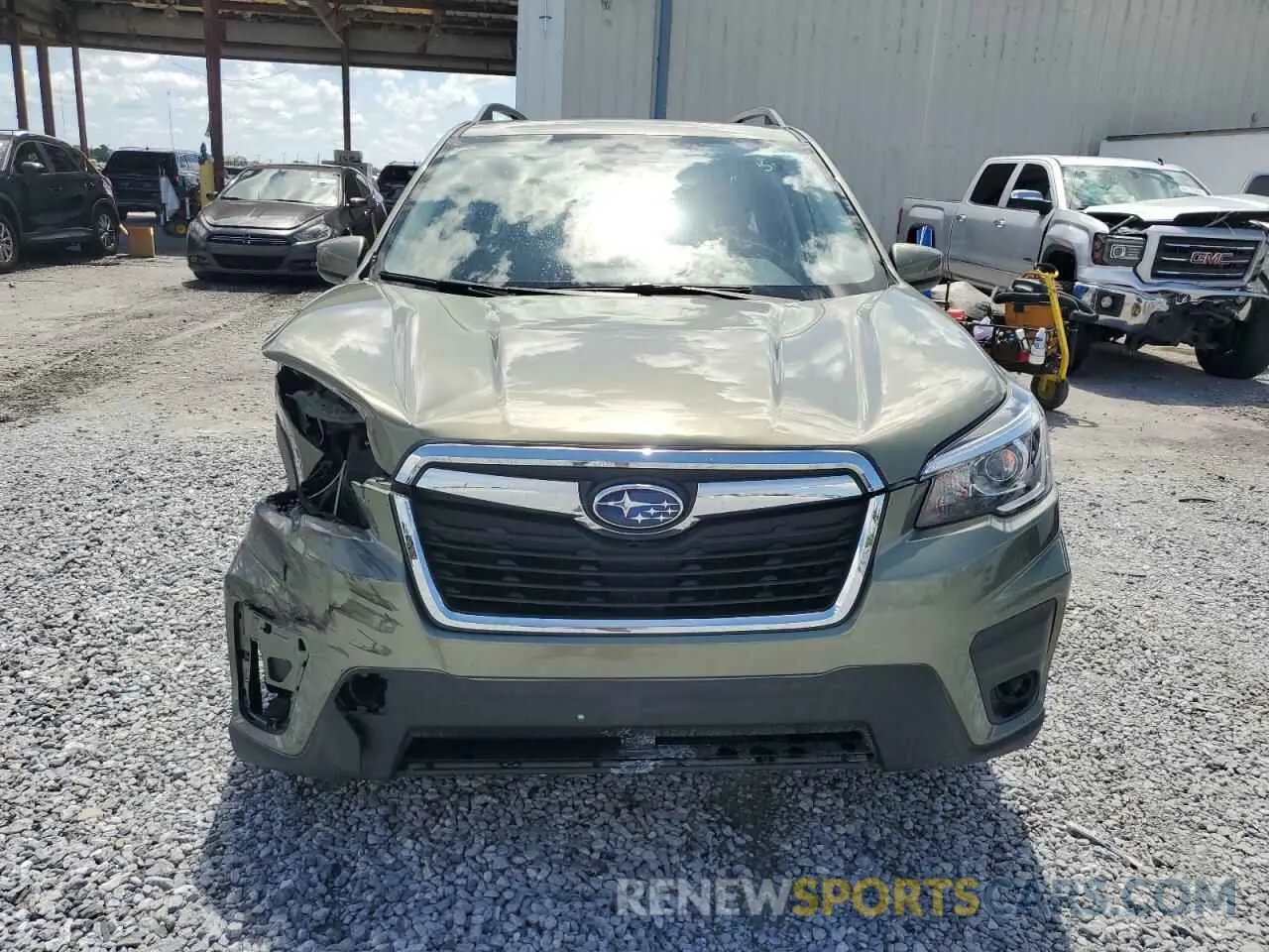 5 Photograph of a damaged car JF2SKAEC3KH406436 SUBARU FORESTER 2019