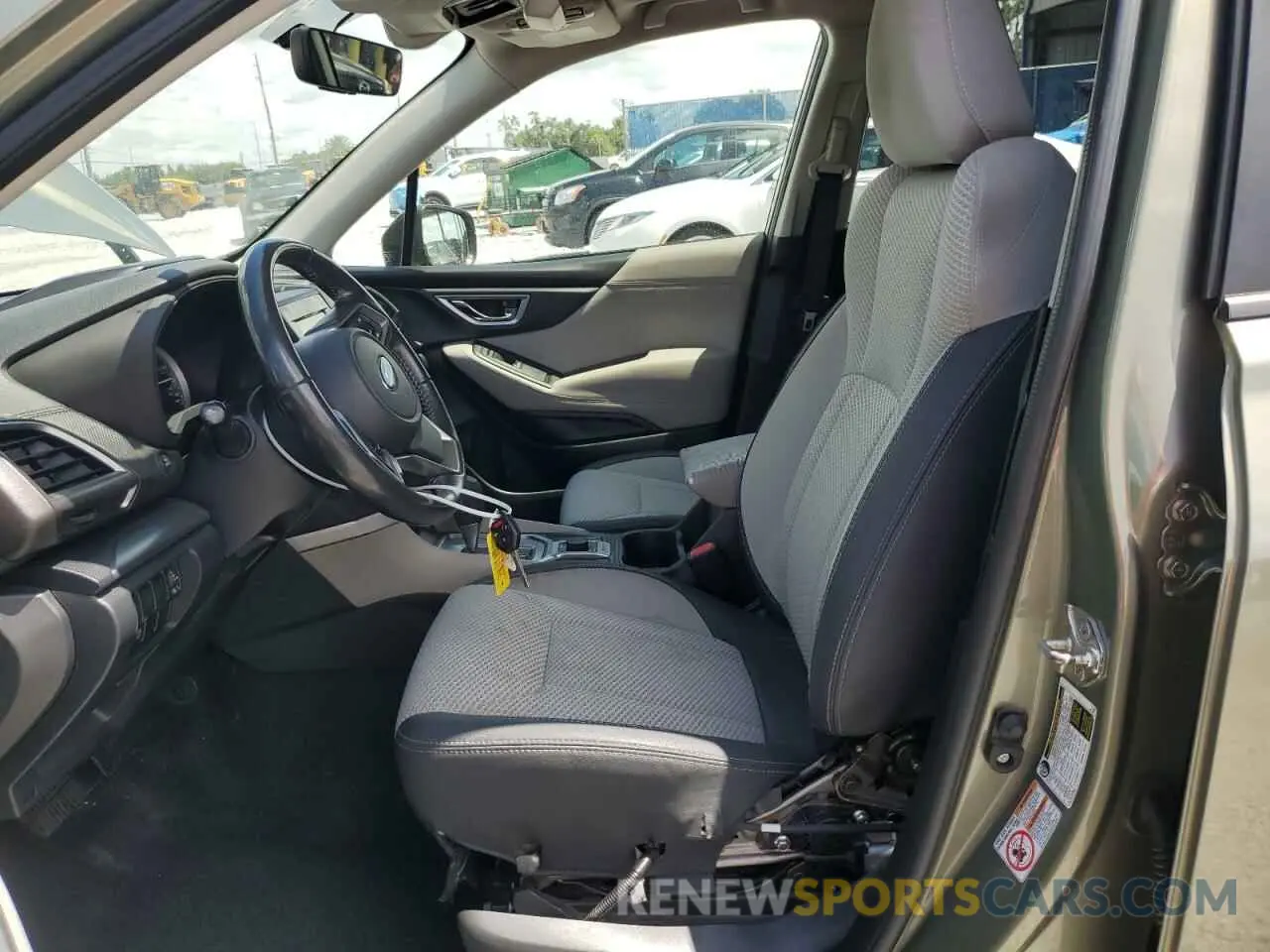 7 Photograph of a damaged car JF2SKAEC3KH406436 SUBARU FORESTER 2019