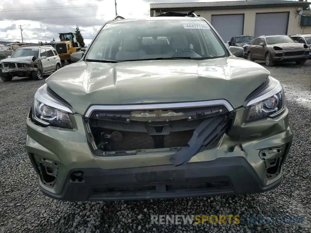 5 Photograph of a damaged car JF2SKAEC3KH589384 SUBARU FORESTER 2019