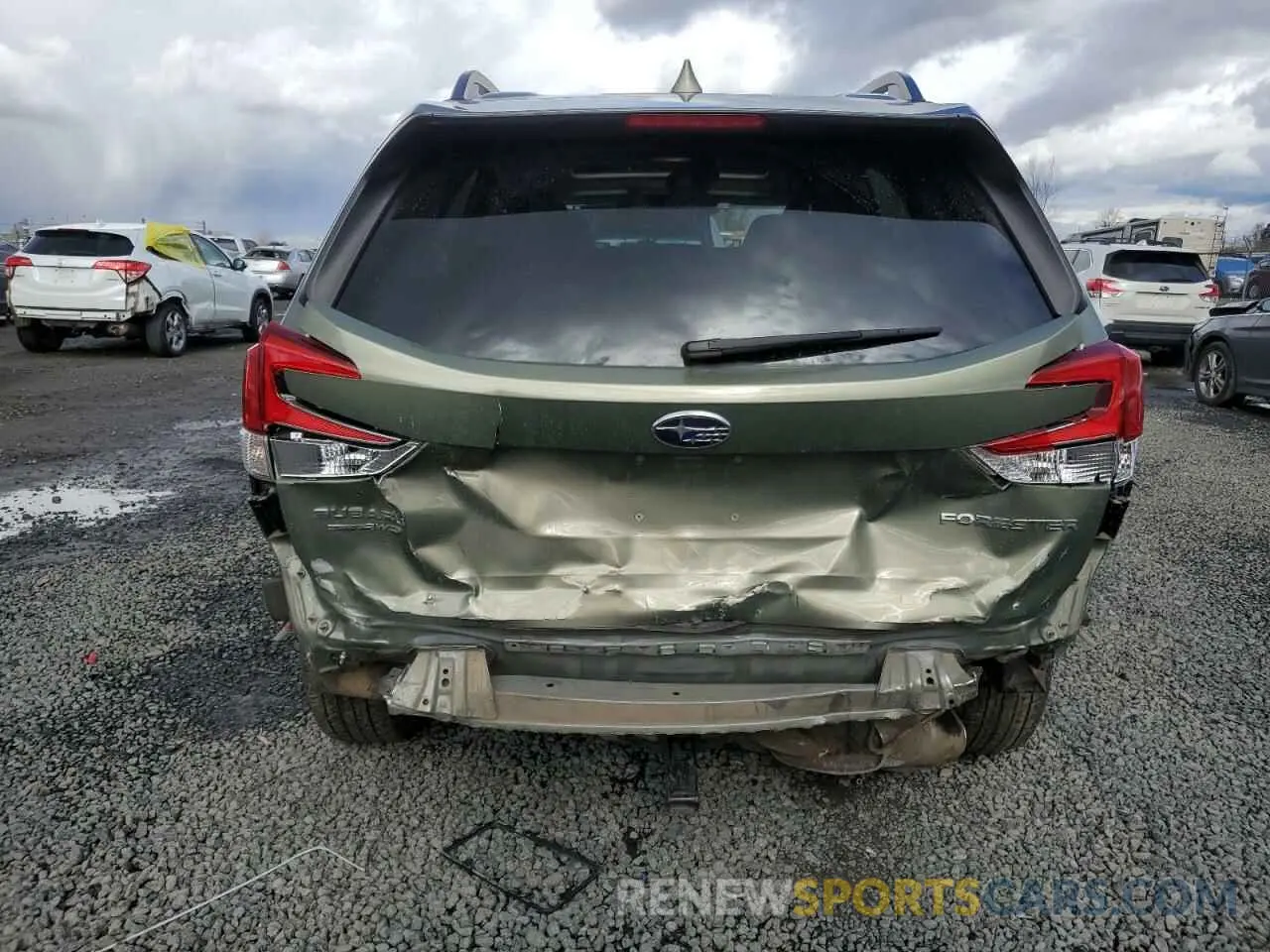 6 Photograph of a damaged car JF2SKAEC3KH589384 SUBARU FORESTER 2019