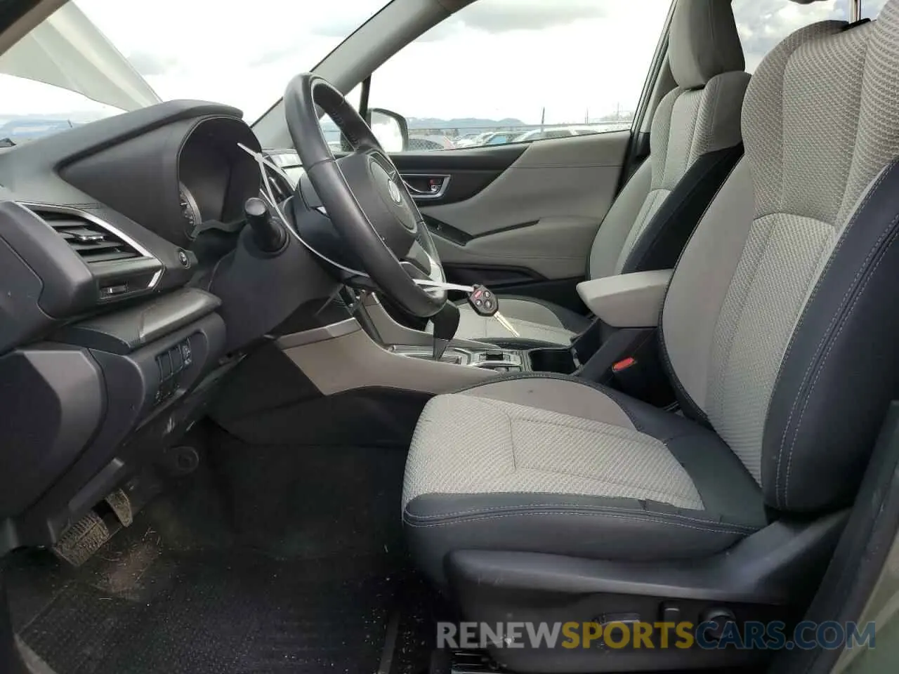 7 Photograph of a damaged car JF2SKAEC3KH589384 SUBARU FORESTER 2019