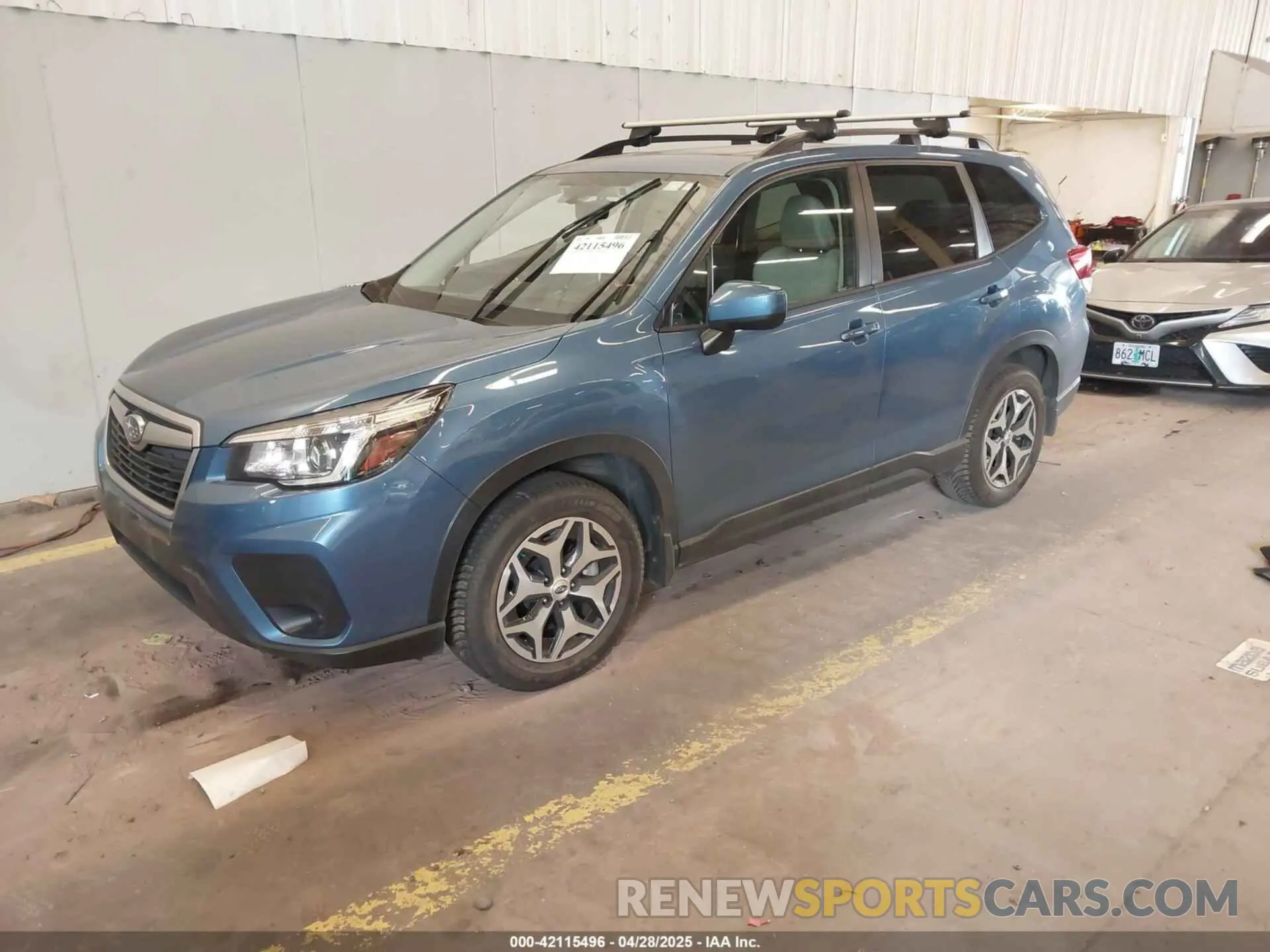 2 Photograph of a damaged car JF2SKAEC3KH590972 SUBARU FORESTER 2019
