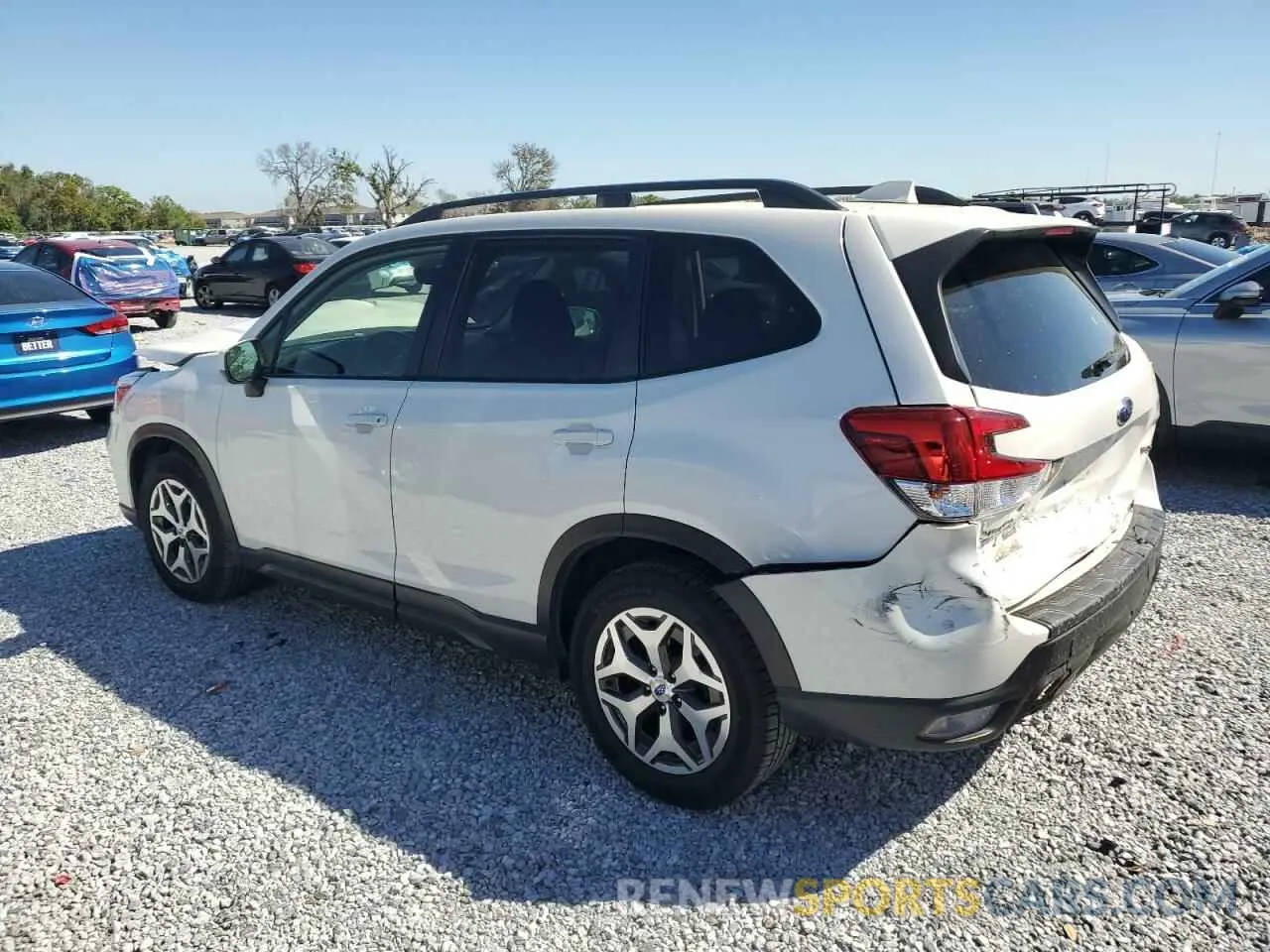 2 Photograph of a damaged car JF2SKAEC4KH508022 SUBARU FORESTER 2019