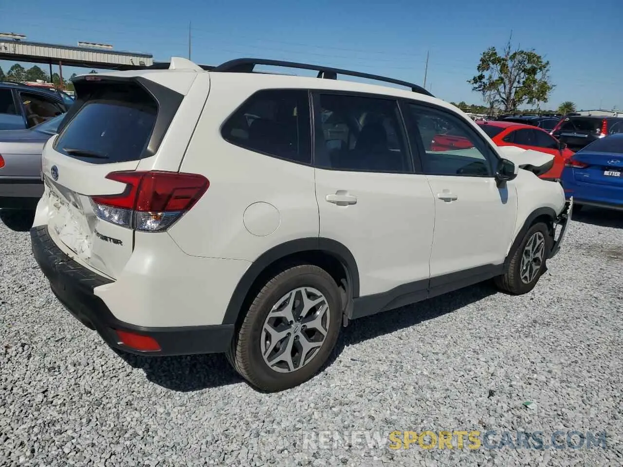 3 Photograph of a damaged car JF2SKAEC4KH508022 SUBARU FORESTER 2019