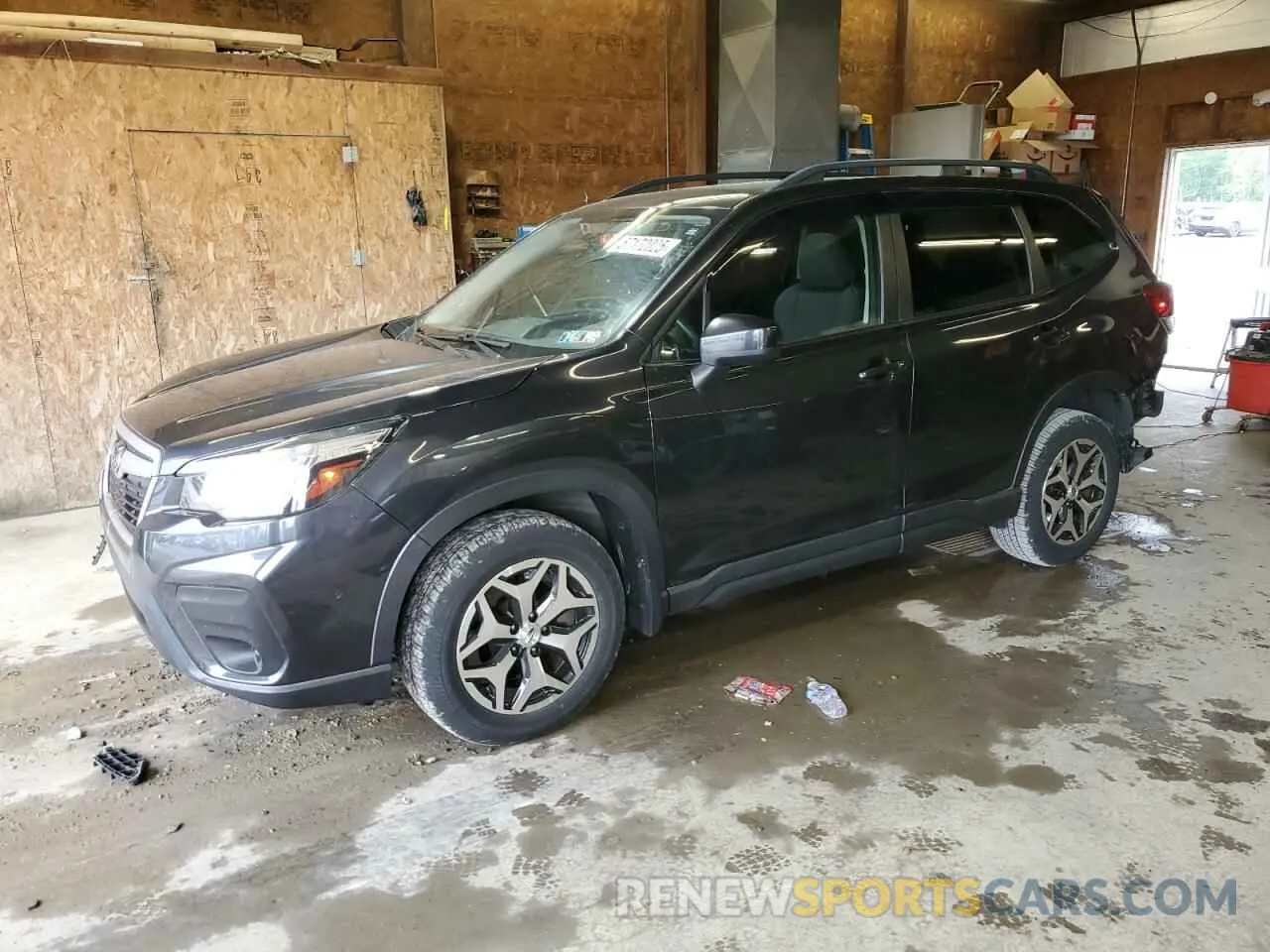 1 Photograph of a damaged car JF2SKAEC5KH411363 SUBARU FORESTER 2019