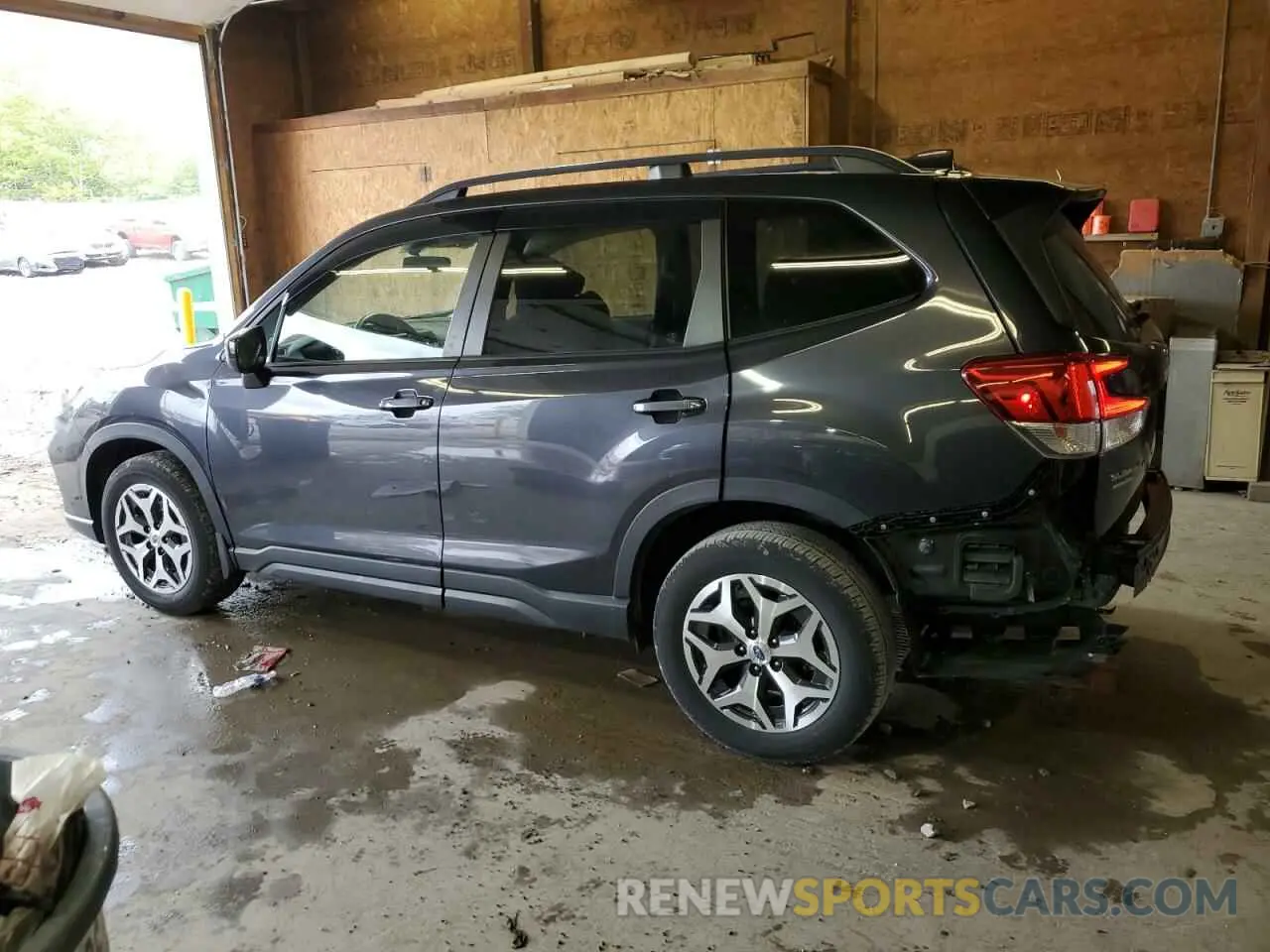 2 Photograph of a damaged car JF2SKAEC5KH411363 SUBARU FORESTER 2019
