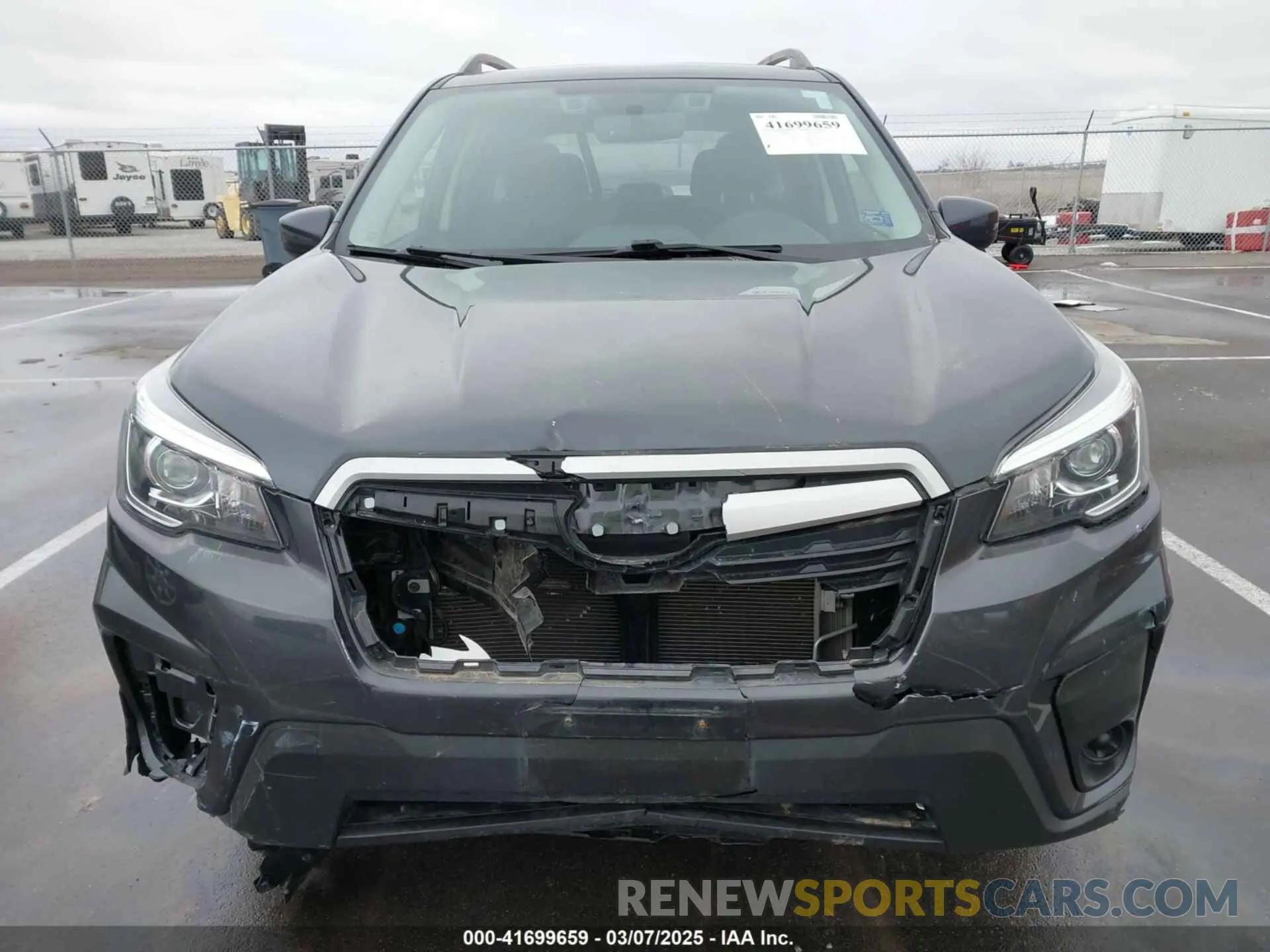 12 Photograph of a damaged car JF2SKAEC5KH583862 SUBARU FORESTER 2019