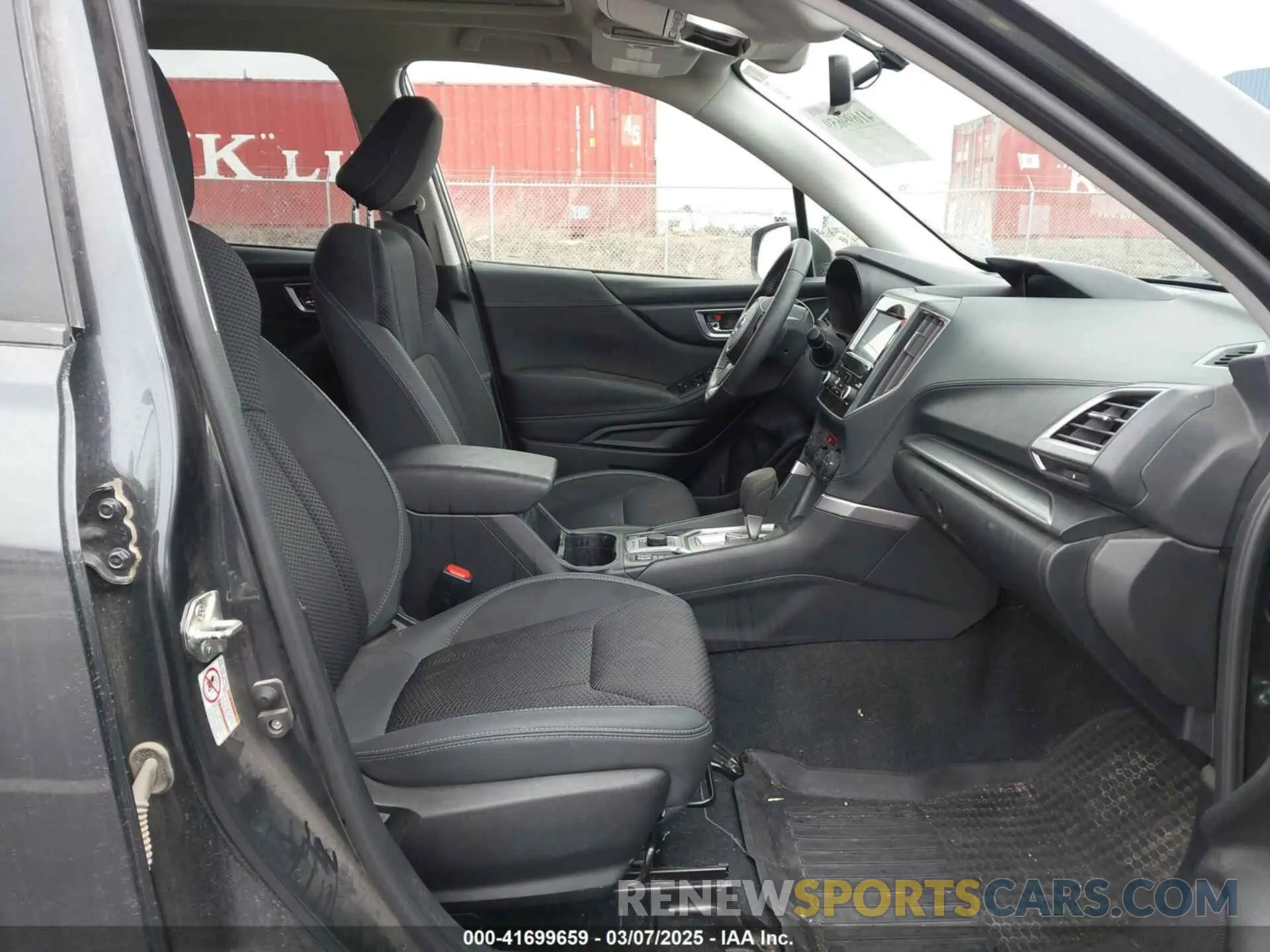 5 Photograph of a damaged car JF2SKAEC5KH583862 SUBARU FORESTER 2019