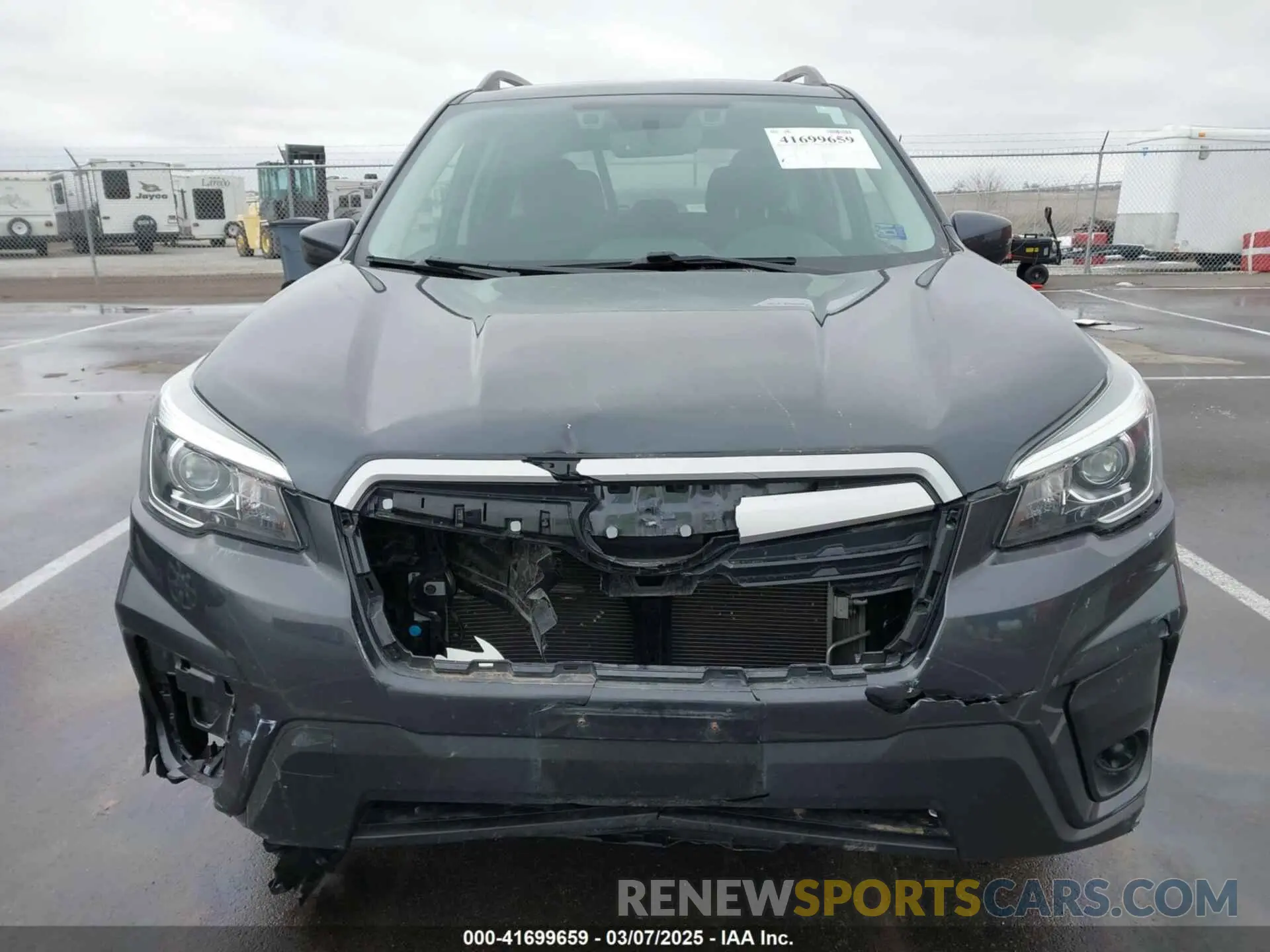 6 Photograph of a damaged car JF2SKAEC5KH583862 SUBARU FORESTER 2019