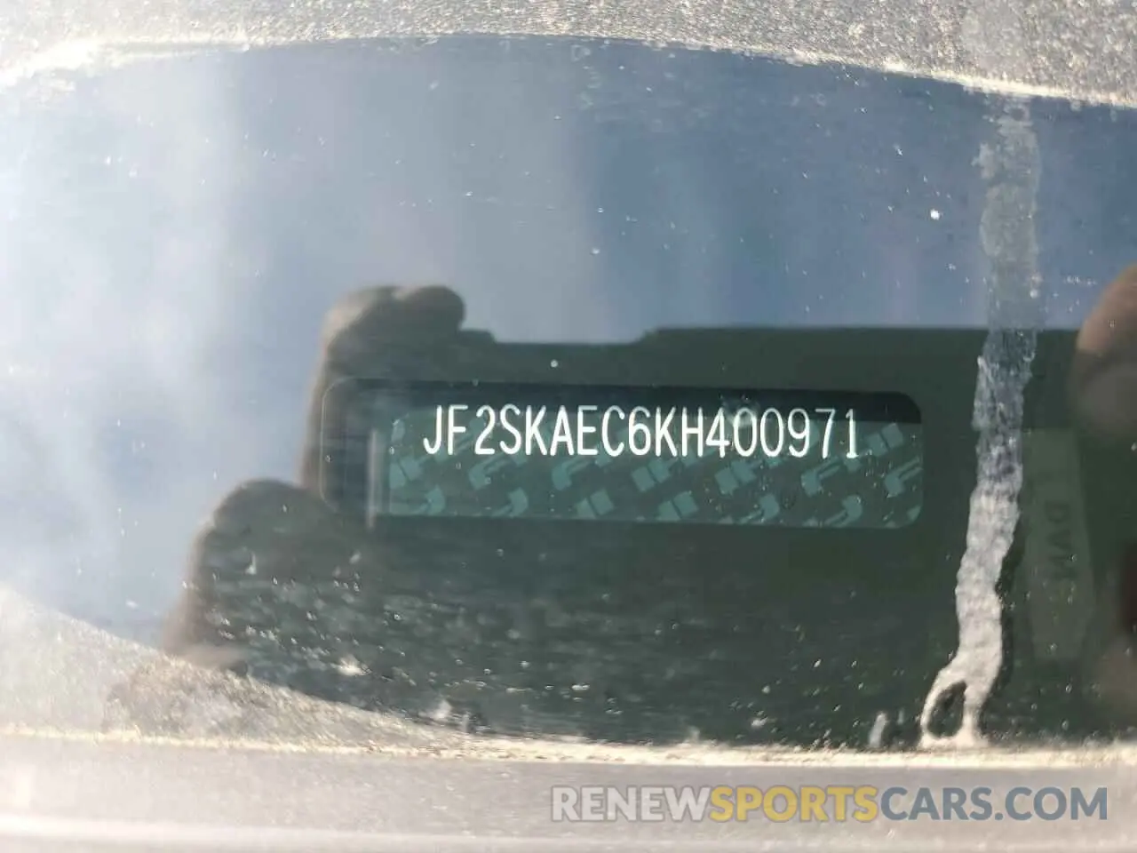 13 Photograph of a damaged car JF2SKAEC6KH400971 SUBARU FORESTER 2019