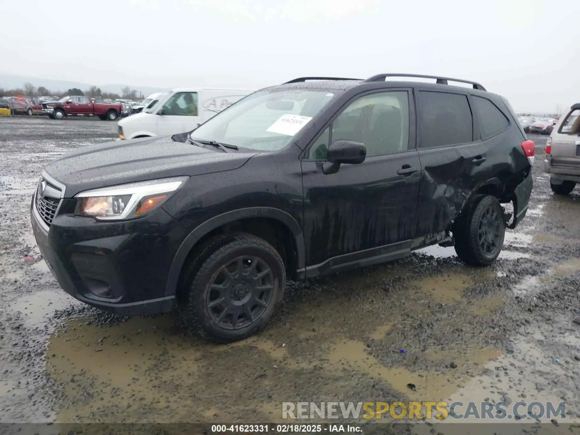 2 Photograph of a damaged car JF2SKAEC6KH551325 SUBARU FORESTER 2019