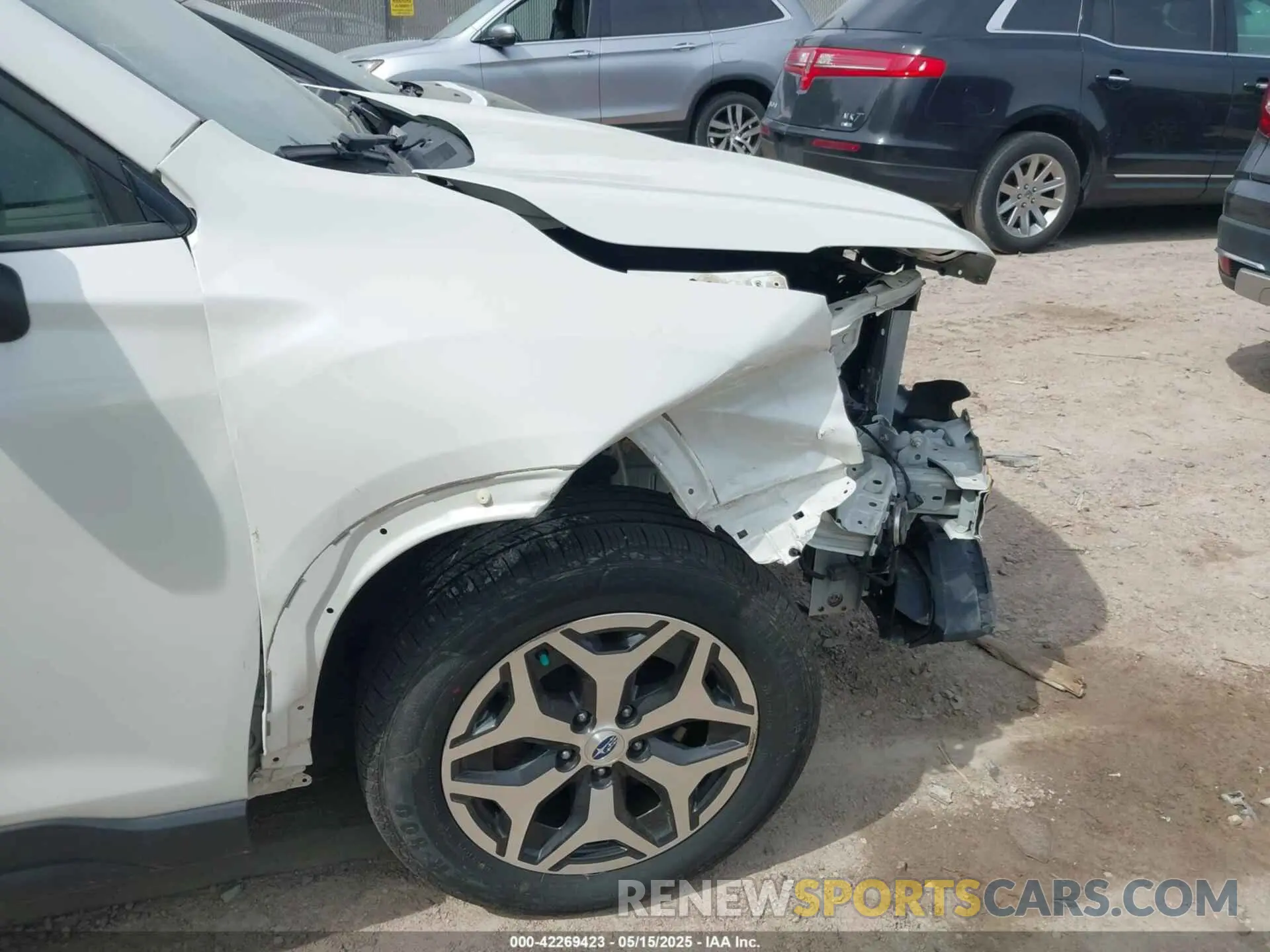 18 Photograph of a damaged car JF2SKAEC7KH586312 SUBARU FORESTER 2019