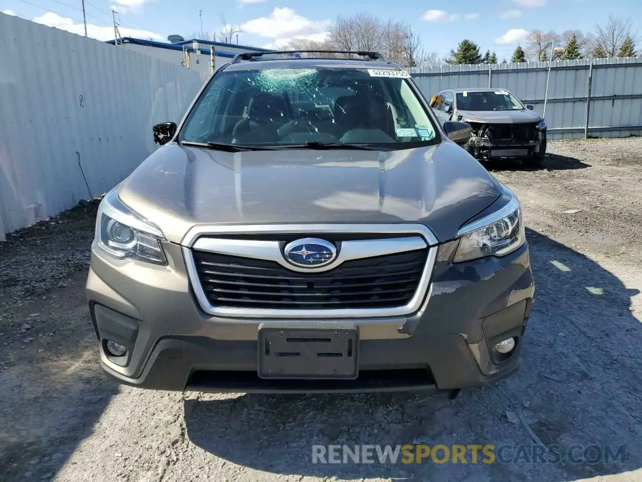 5 Photograph of a damaged car JF2SKAEC7KH593874 SUBARU FORESTER 2019