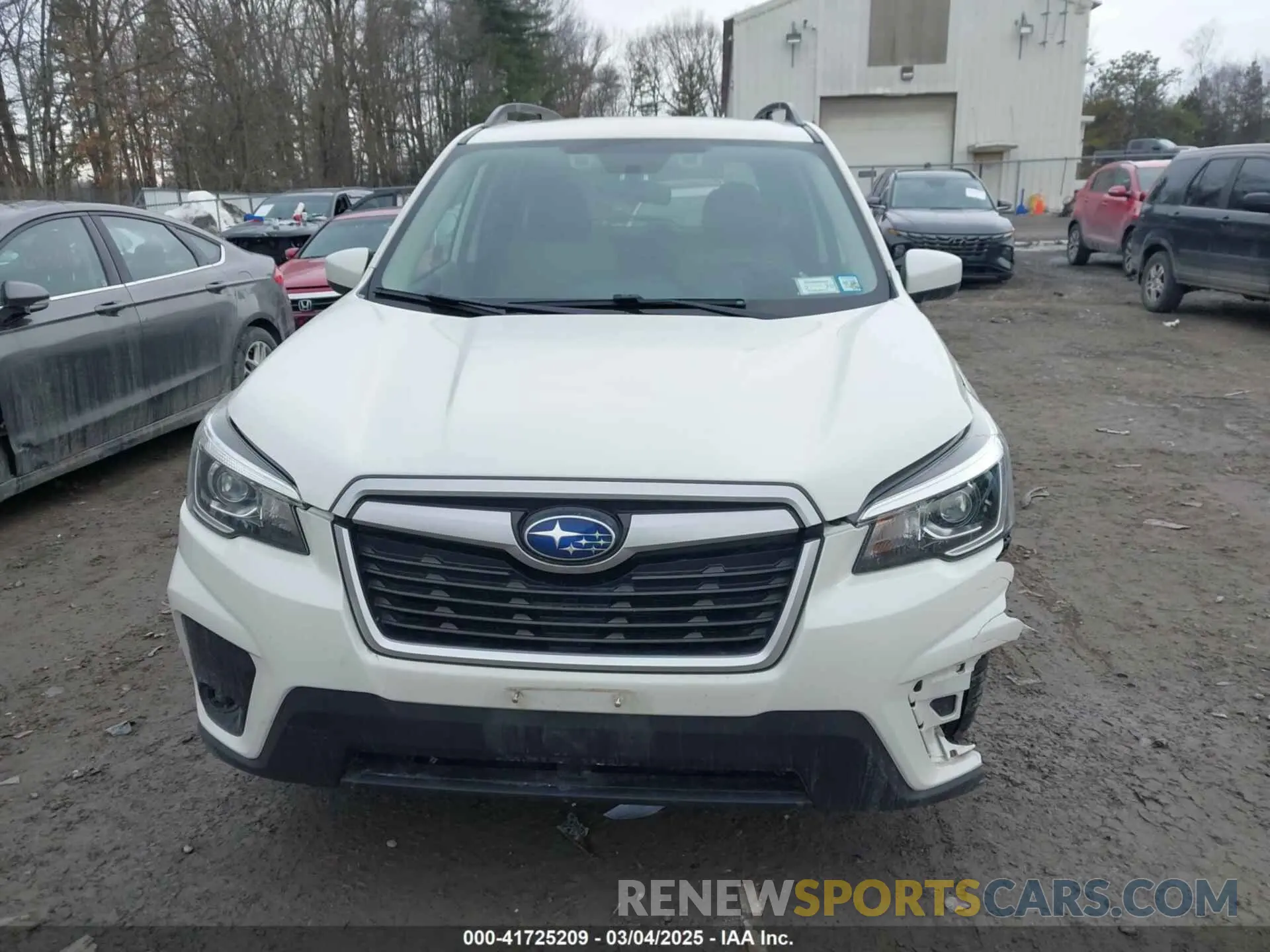 12 Photograph of a damaged car JF2SKAEC8KH487952 SUBARU FORESTER 2019