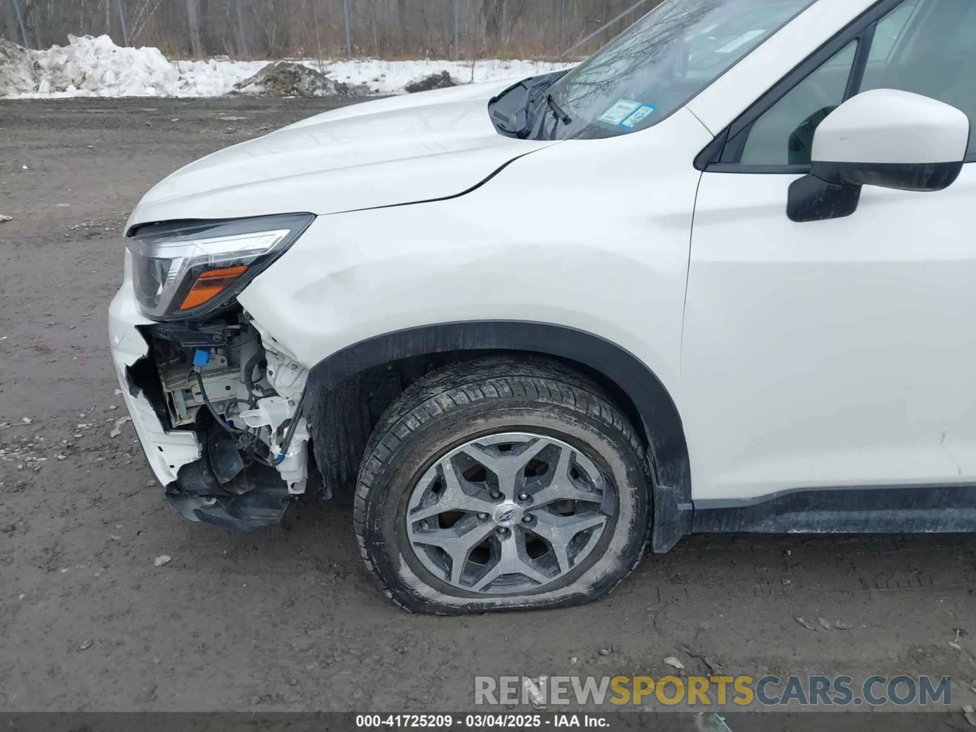 6 Photograph of a damaged car JF2SKAEC8KH487952 SUBARU FORESTER 2019