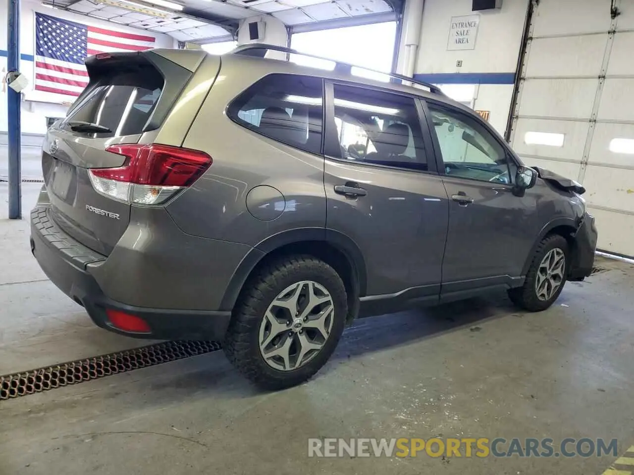 3 Photograph of a damaged car JF2SKAEC8KH530430 SUBARU FORESTER 2019