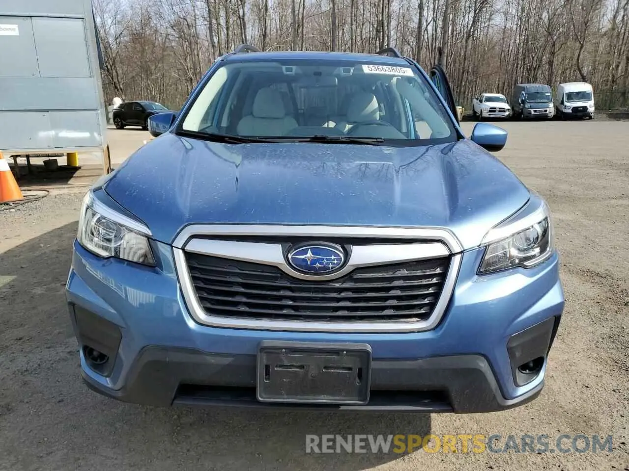 5 Photograph of a damaged car JF2SKAEC8KH573830 SUBARU FORESTER 2019