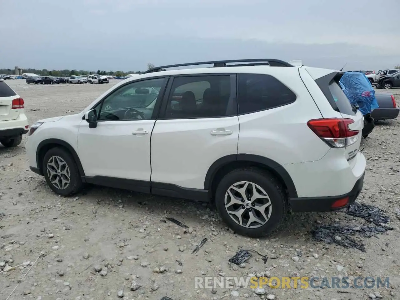 2 Photograph of a damaged car JF2SKAECXKH487418 SUBARU FORESTER 2019