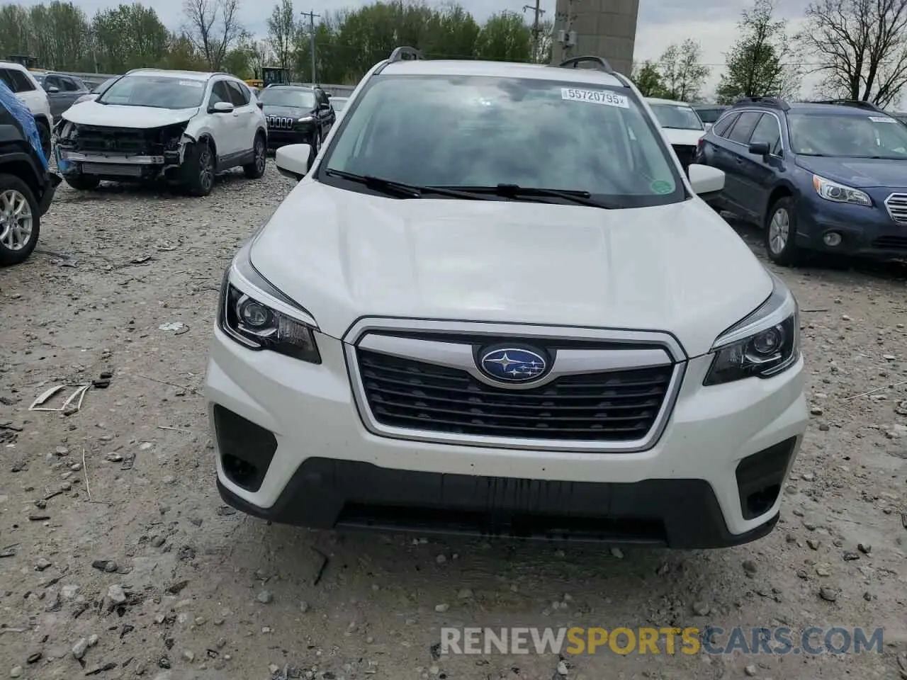 5 Photograph of a damaged car JF2SKAECXKH487418 SUBARU FORESTER 2019