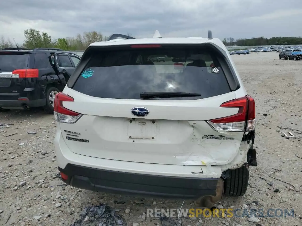6 Photograph of a damaged car JF2SKAECXKH487418 SUBARU FORESTER 2019