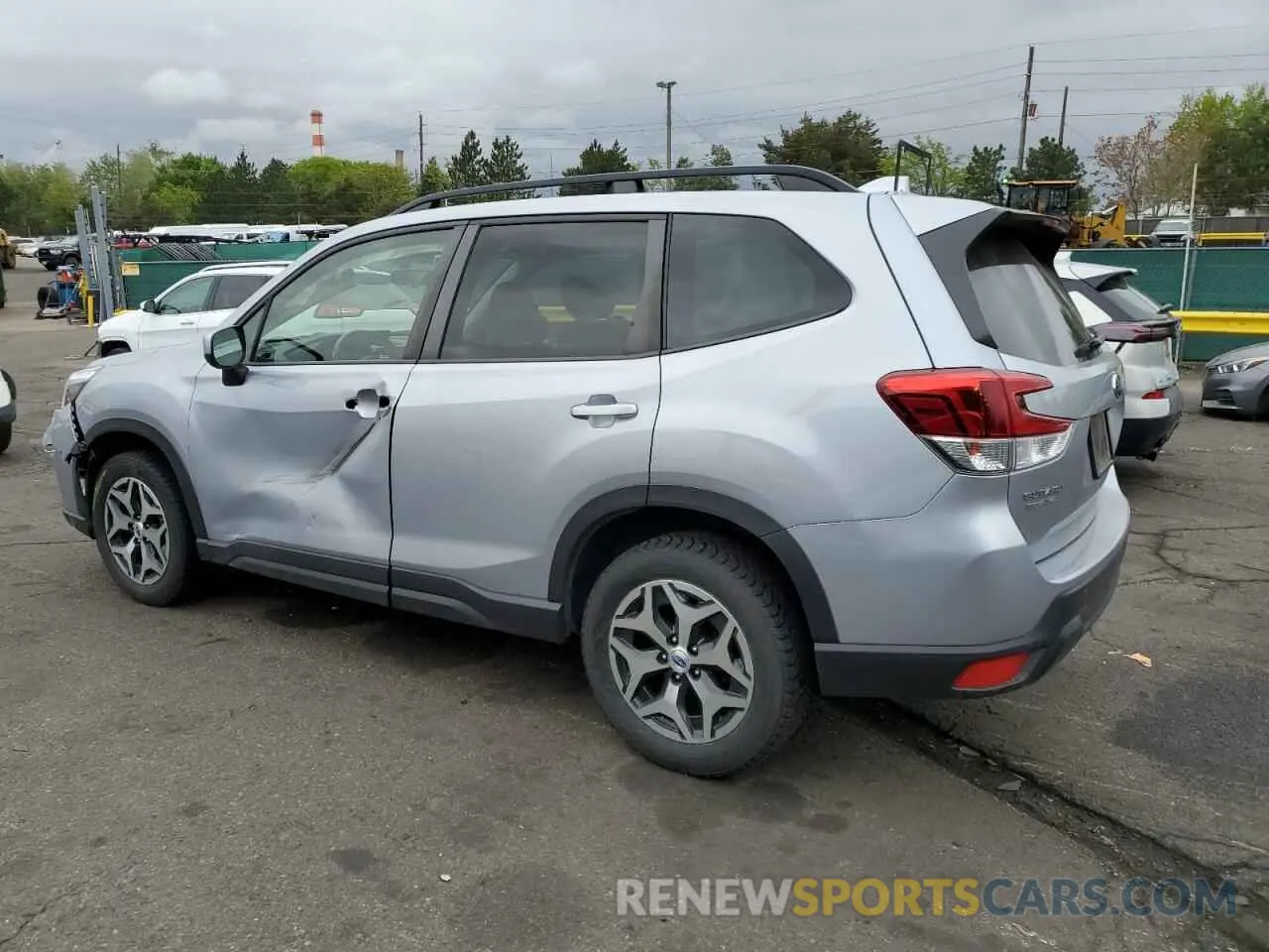 2 Photograph of a damaged car JF2SKAECXKH526573 SUBARU FORESTER 2019