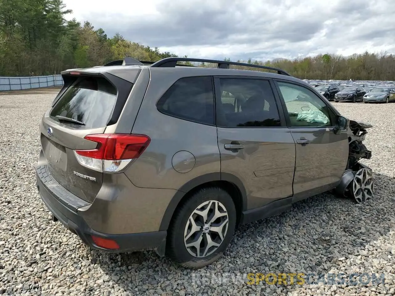 3 Photograph of a damaged car JF2SKAGC0KH406181 SUBARU FORESTER 2019