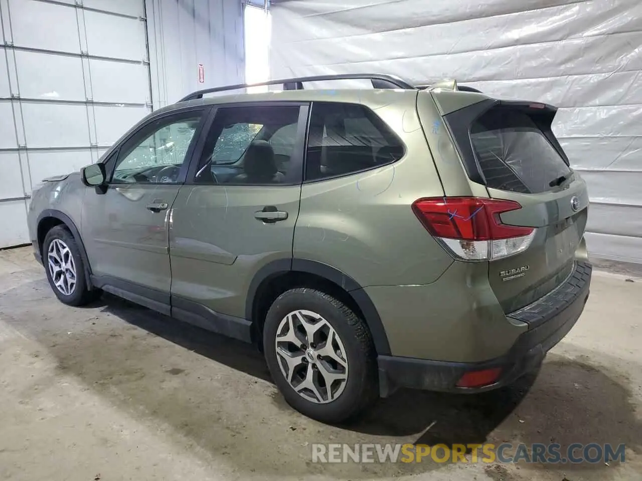 2 Photograph of a damaged car JF2SKAGC0KH475324 SUBARU FORESTER 2019