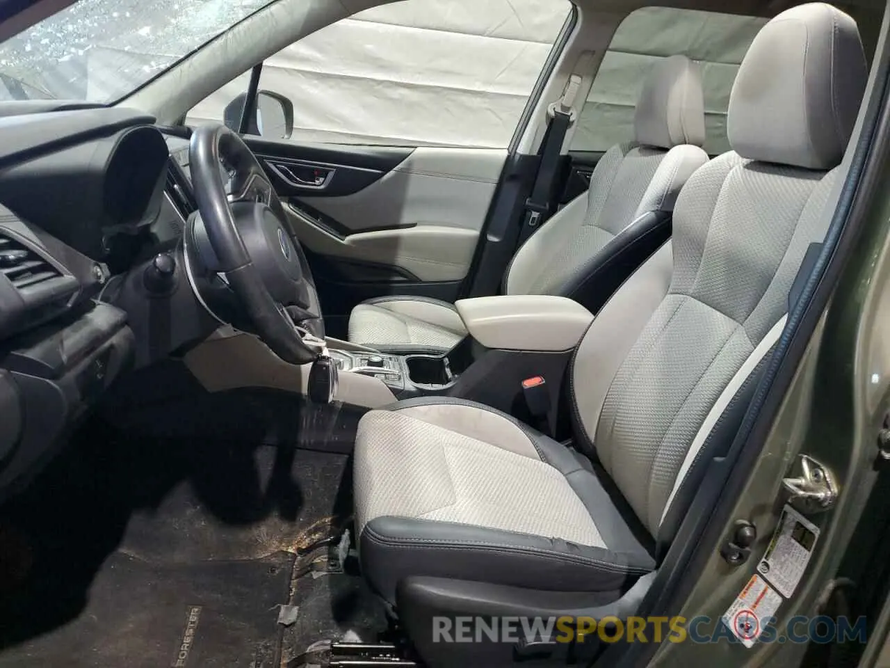7 Photograph of a damaged car JF2SKAGC0KH475324 SUBARU FORESTER 2019