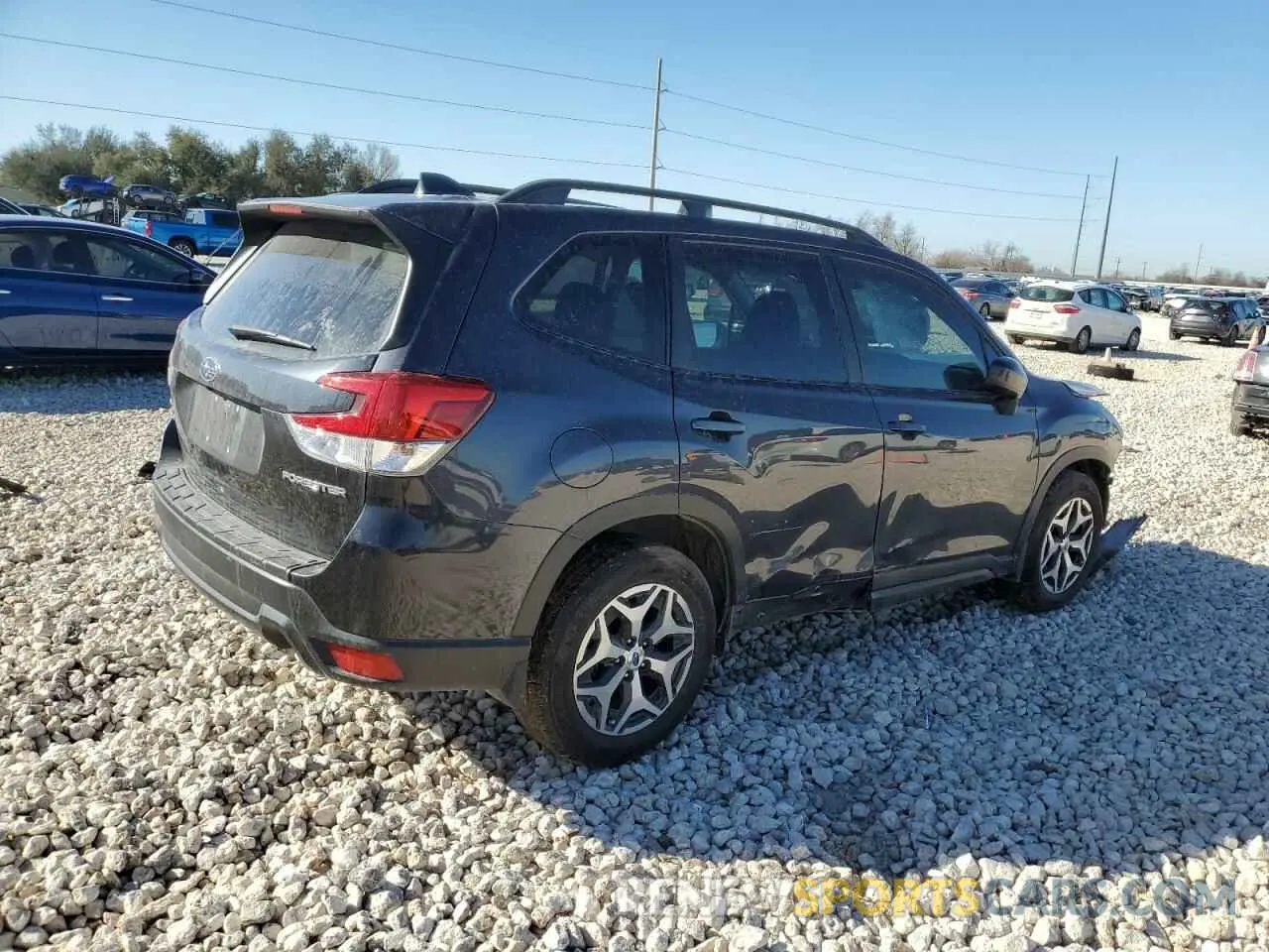3 Photograph of a damaged car JF2SKAGC0KH521458 SUBARU FORESTER 2019
