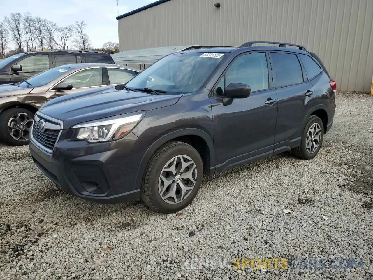 1 Photograph of a damaged car JF2SKAGC0KH535747 SUBARU FORESTER 2019