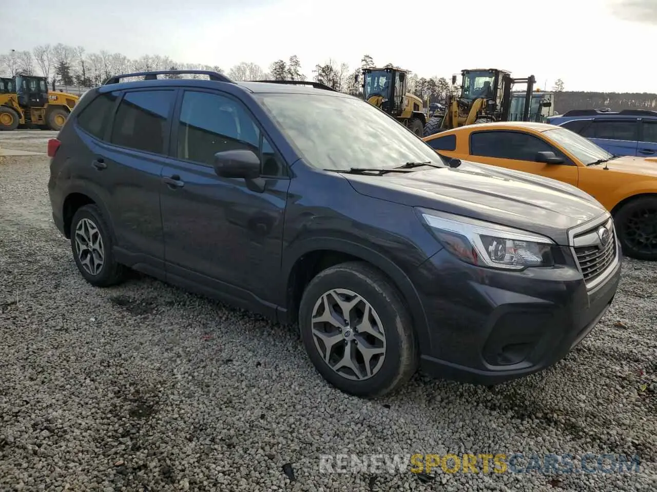 4 Photograph of a damaged car JF2SKAGC0KH535747 SUBARU FORESTER 2019