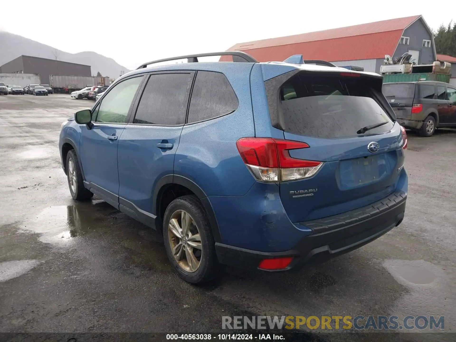 3 Photograph of a damaged car JF2SKAGC0KH576296 SUBARU FORESTER 2019