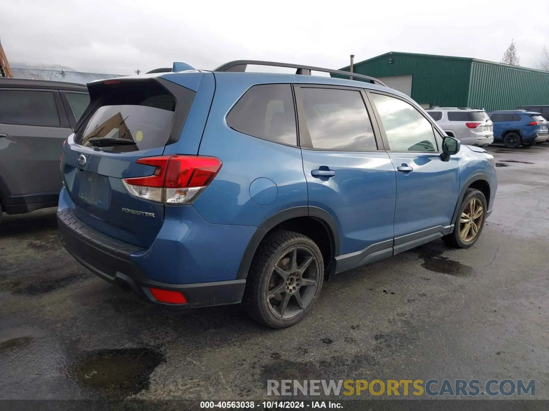 4 Photograph of a damaged car JF2SKAGC0KH576296 SUBARU FORESTER 2019
