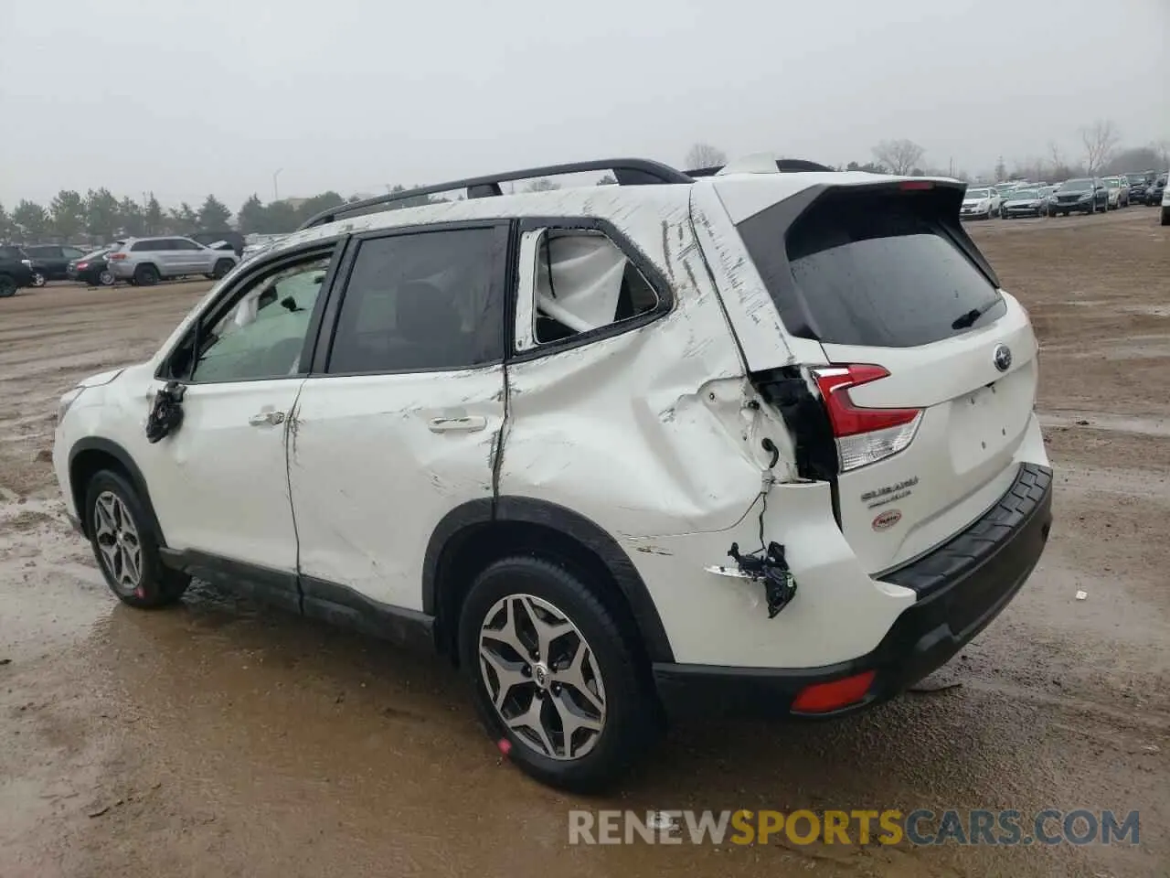 2 Photograph of a damaged car JF2SKAGC0KH588495 SUBARU FORESTER 2019