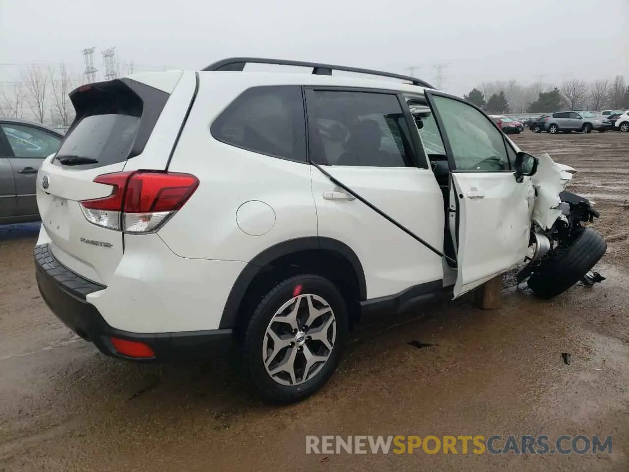 3 Photograph of a damaged car JF2SKAGC0KH588495 SUBARU FORESTER 2019