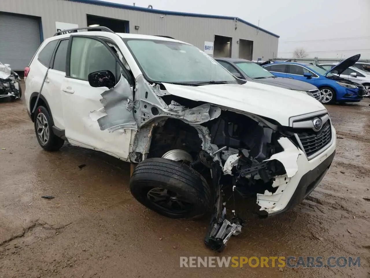 4 Photograph of a damaged car JF2SKAGC0KH588495 SUBARU FORESTER 2019