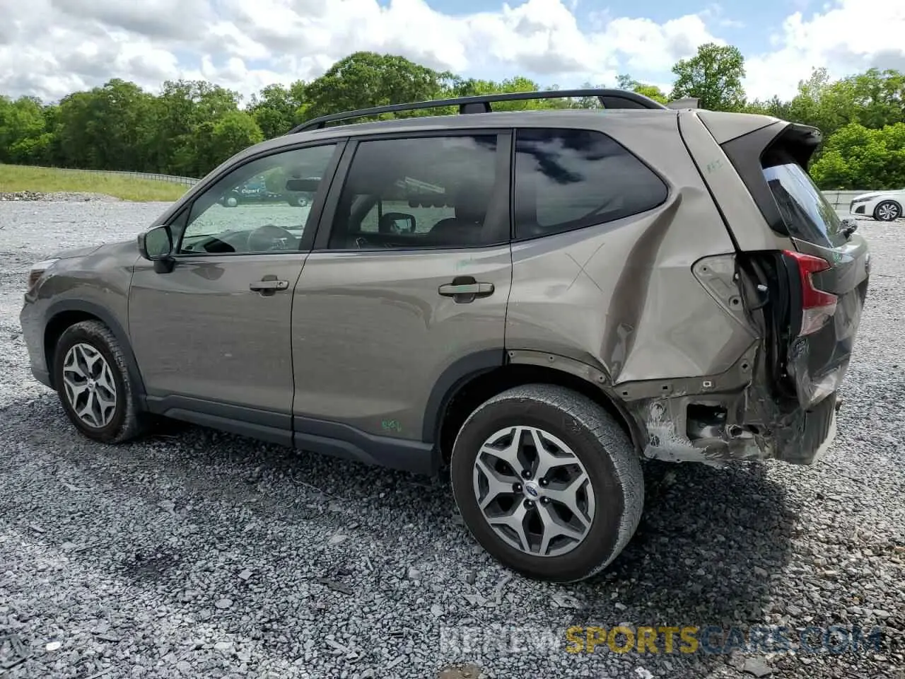 2 Photograph of a damaged car JF2SKAGC1KH428920 SUBARU FORESTER 2019