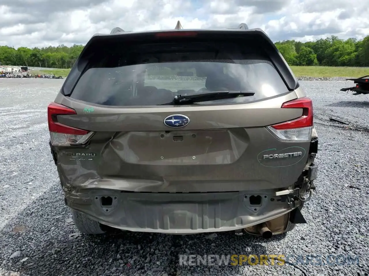 6 Photograph of a damaged car JF2SKAGC1KH428920 SUBARU FORESTER 2019