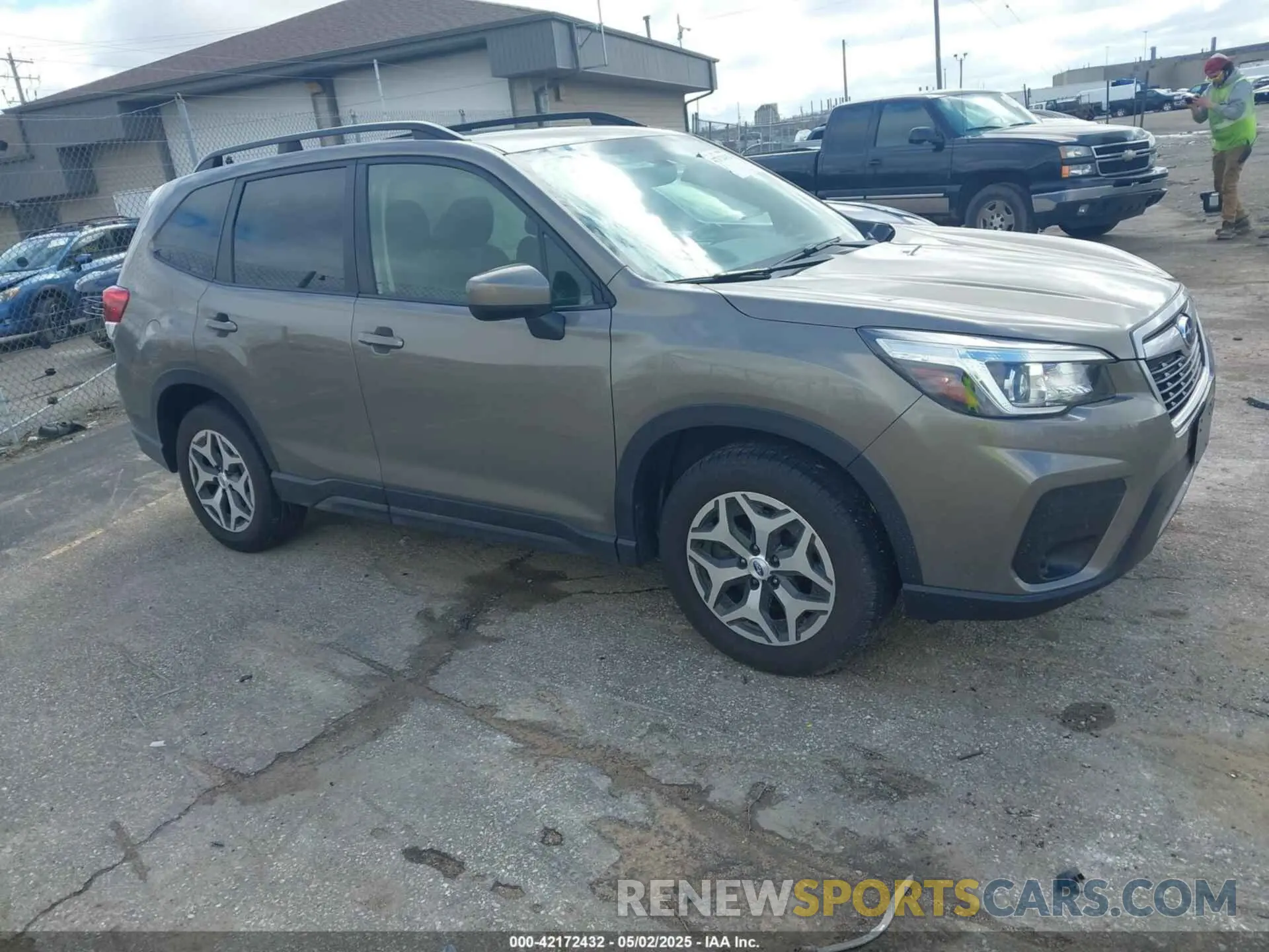 1 Photograph of a damaged car JF2SKAGC1KH434894 SUBARU FORESTER 2019