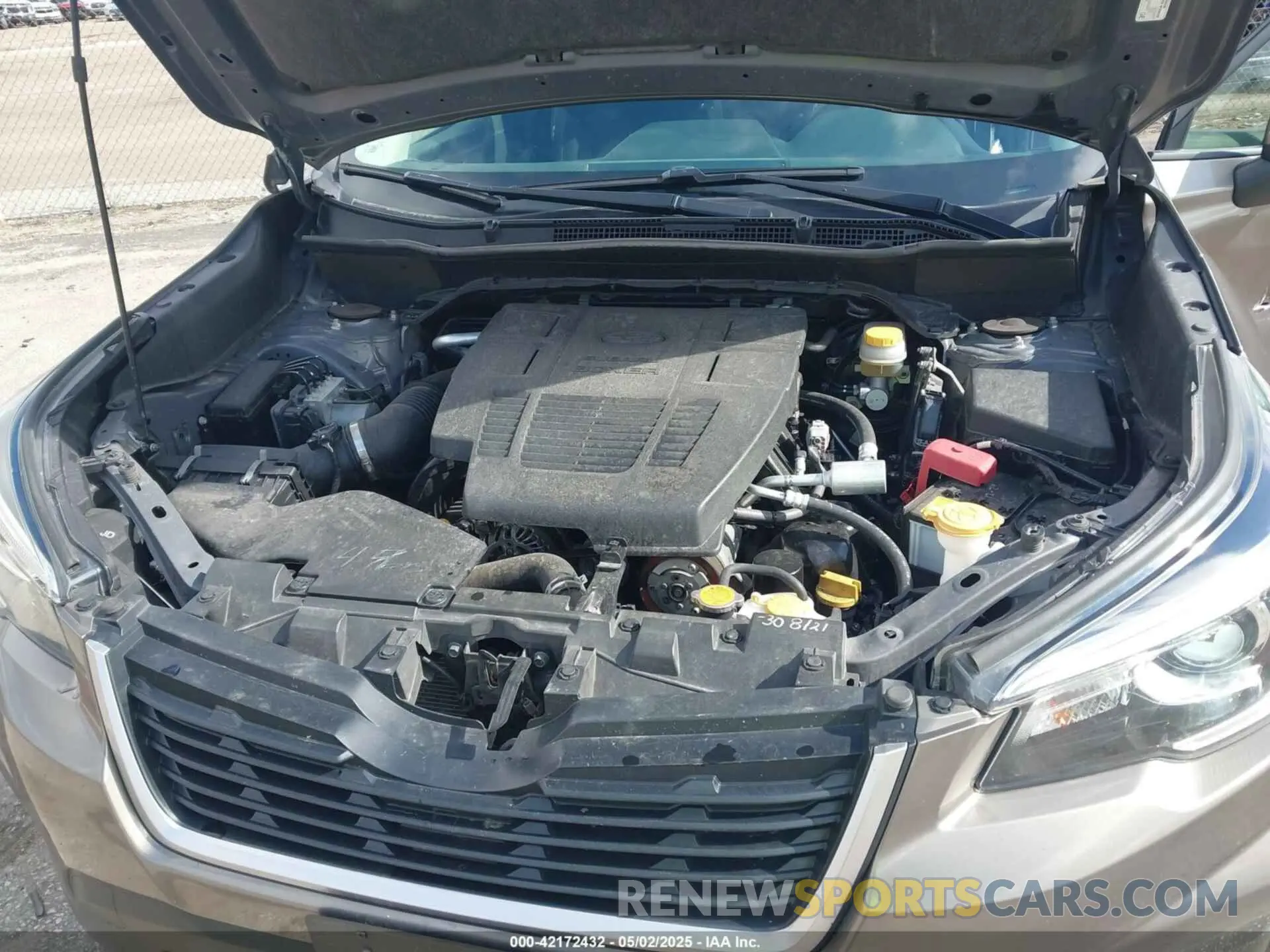 10 Photograph of a damaged car JF2SKAGC1KH434894 SUBARU FORESTER 2019