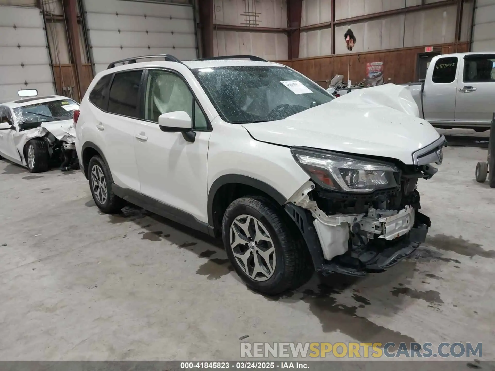1 Photograph of a damaged car JF2SKAGC1KH459360 SUBARU FORESTER 2019