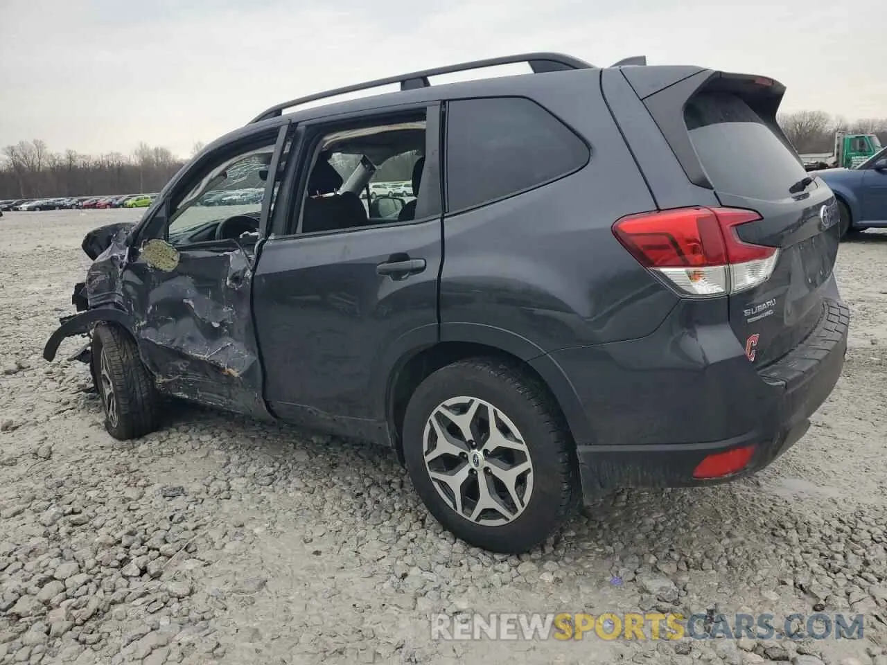 2 Photograph of a damaged car JF2SKAGC1KH582754 SUBARU FORESTER 2019