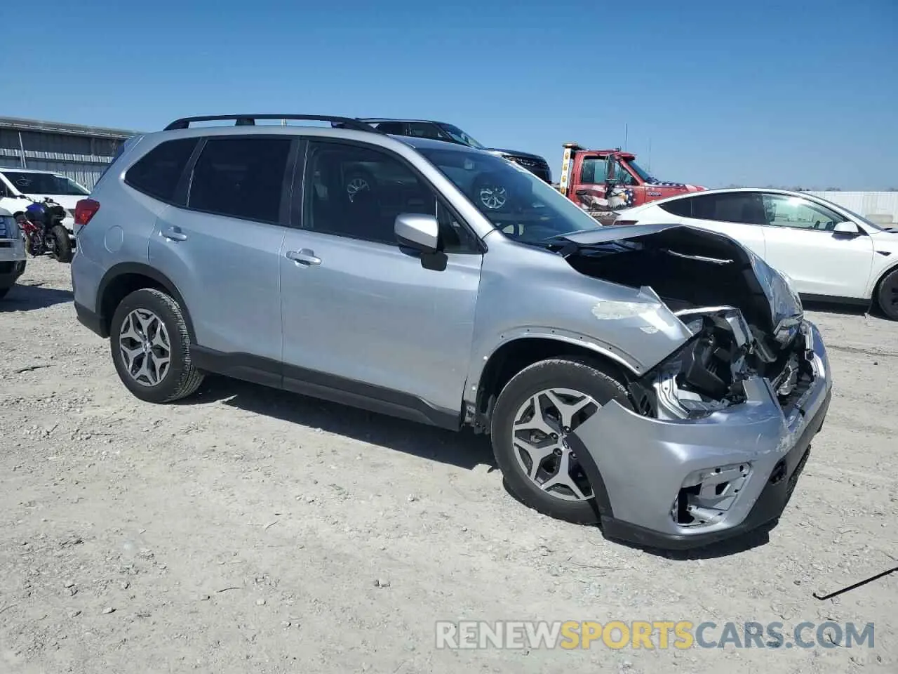 4 Photograph of a damaged car JF2SKAGC2KH462848 SUBARU FORESTER 2019
