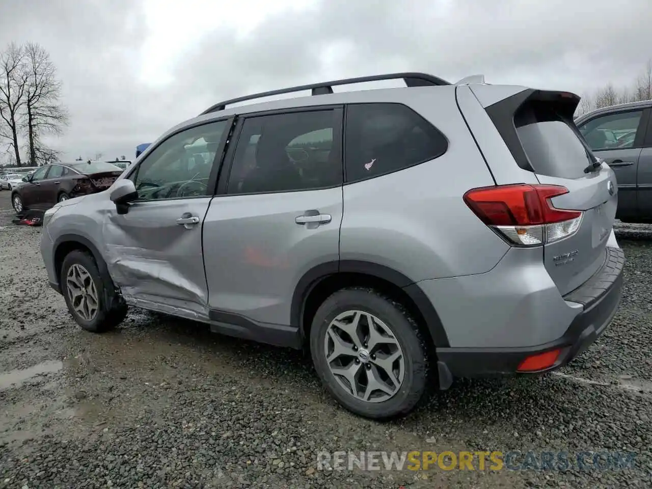 2 Photograph of a damaged car JF2SKAGC2KH481397 SUBARU FORESTER 2019