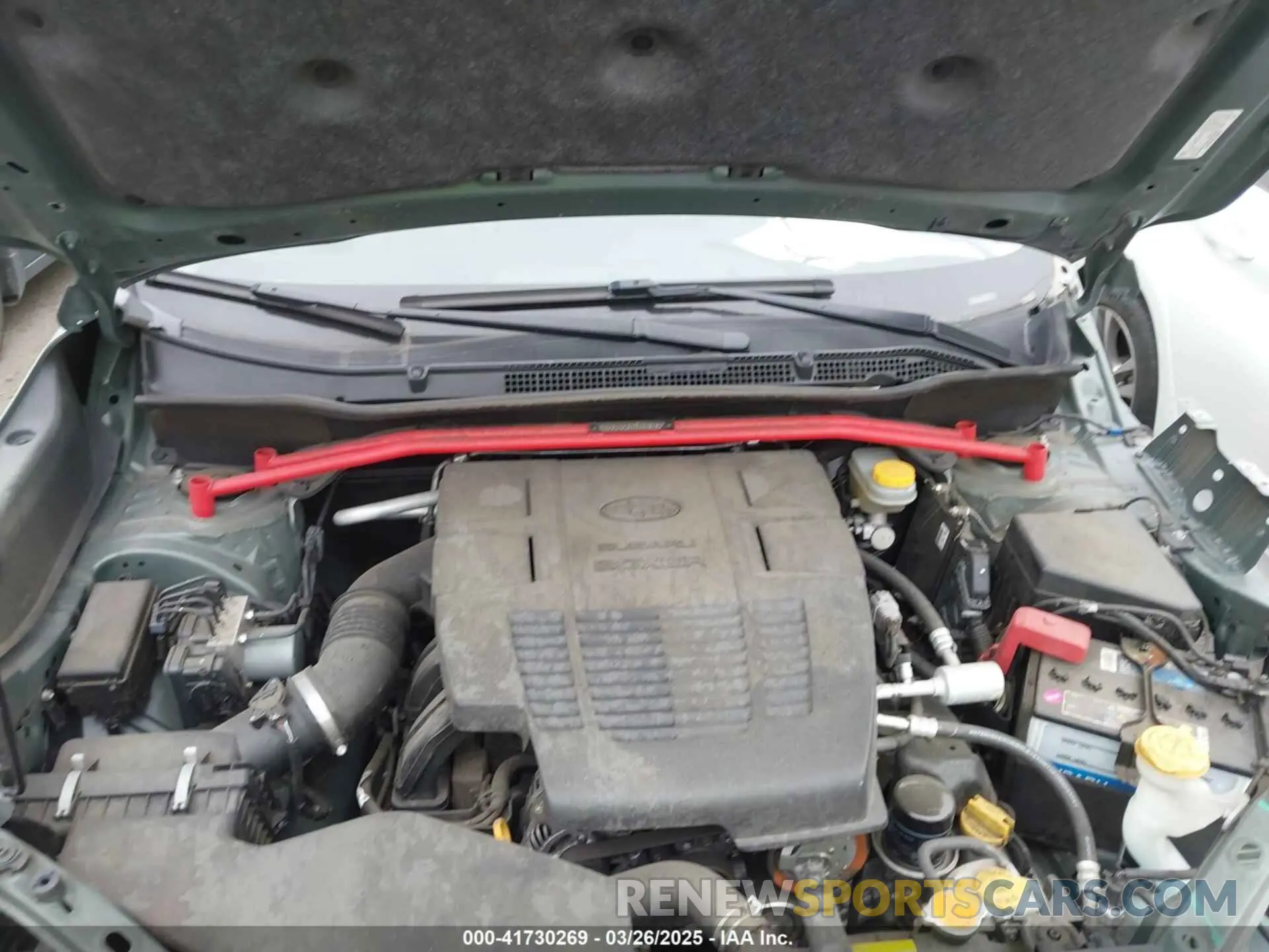 10 Photograph of a damaged car JF2SKAGC3KH411522 SUBARU FORESTER 2019