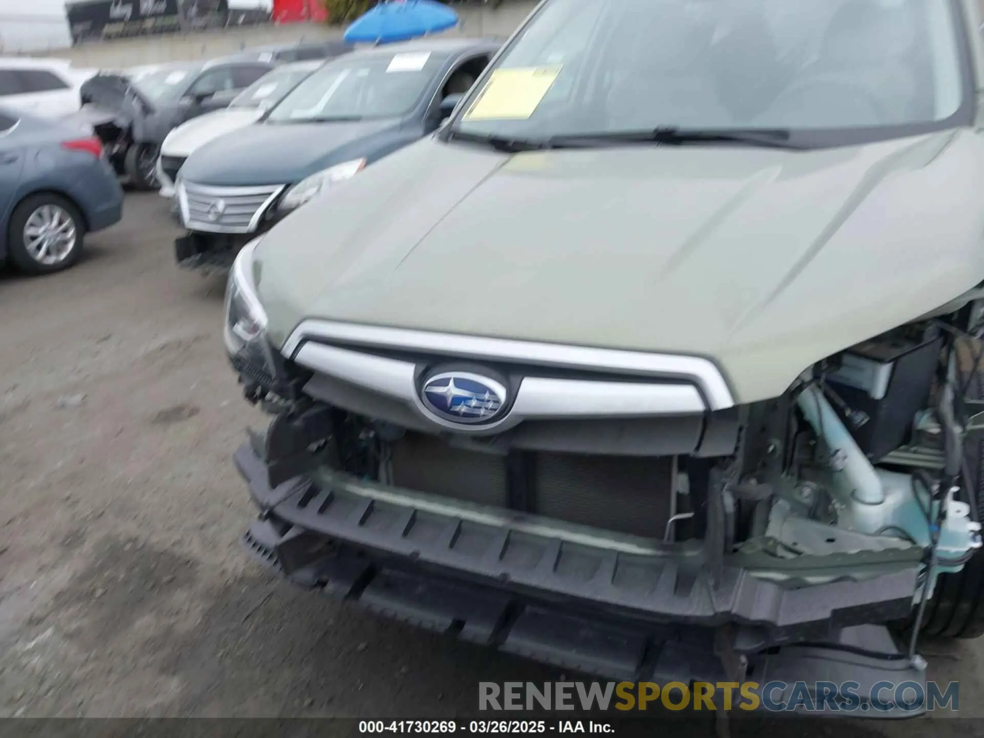 12 Photograph of a damaged car JF2SKAGC3KH411522 SUBARU FORESTER 2019