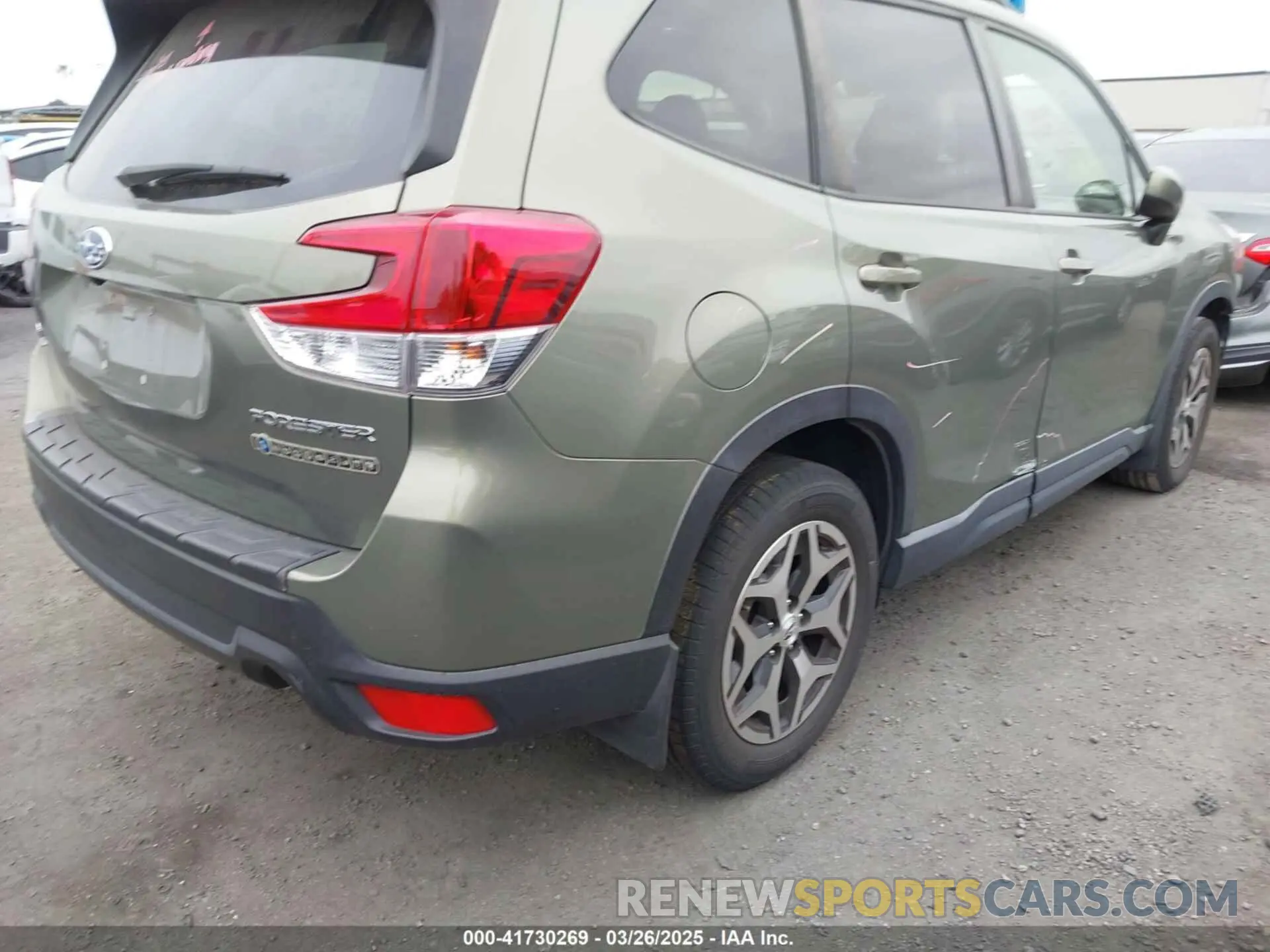 4 Photograph of a damaged car JF2SKAGC3KH411522 SUBARU FORESTER 2019