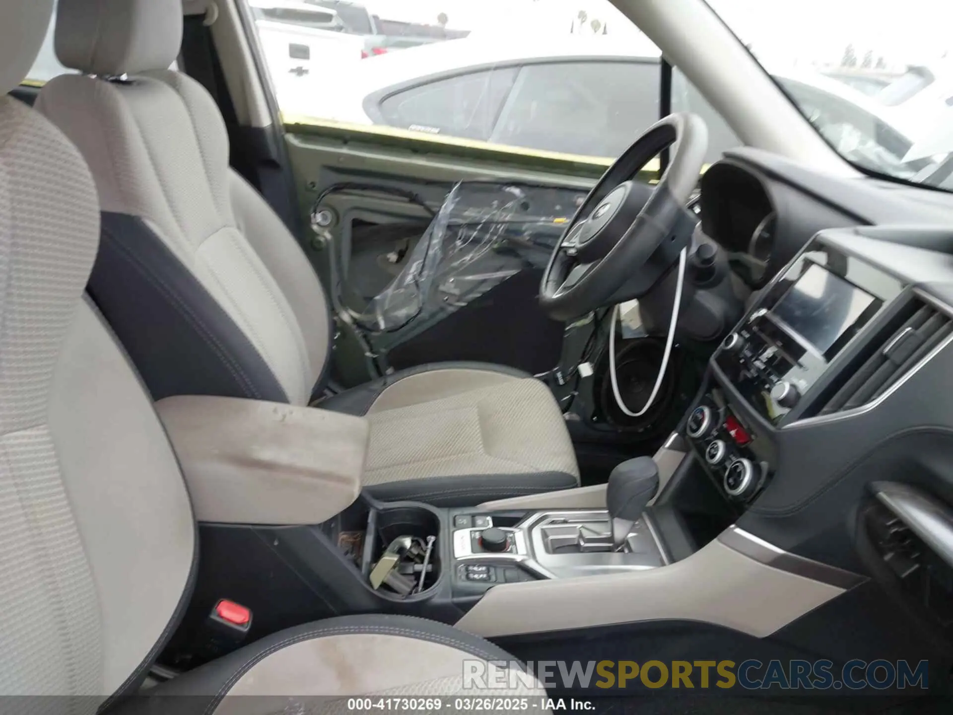 5 Photograph of a damaged car JF2SKAGC3KH411522 SUBARU FORESTER 2019